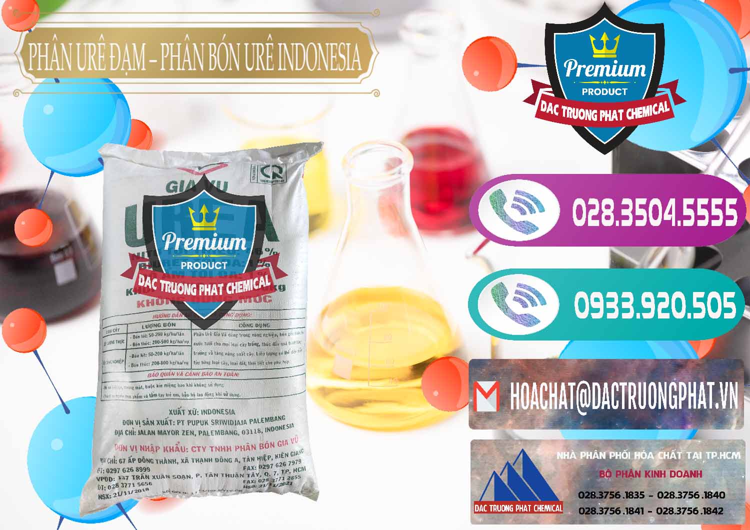 Chuyên phân phối - bán Phân Urê Đạm – Phân Bón Urê Indonesia - 0194 - Nơi phân phối & cung cấp hóa chất tại TP.HCM - hoachatxulynuoc.com