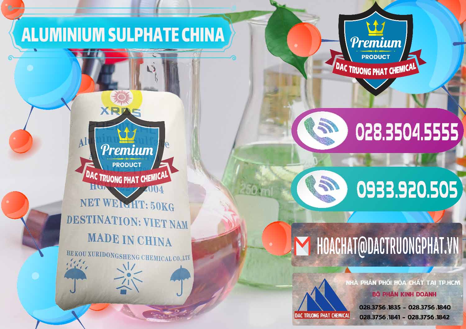 Chuyên nhập khẩu ( bán ) Phèn Nhôm - Al2(SO4)3 17% Trung Quốc China - 0464 - Chuyên phân phối và cung cấp hóa chất tại TP.HCM - hoachatxulynuoc.com