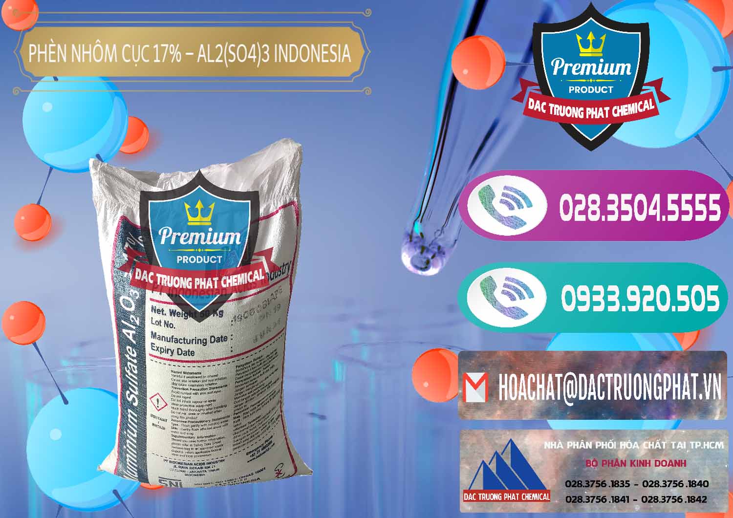 Đơn vị cung cấp và bán Phèn Nhôm Cục - Al2(SO4)3 17% bao 50kg Indonesia - 0113 - Đơn vị chuyên cung cấp - kinh doanh hóa chất tại TP.HCM - hoachatxulynuoc.com