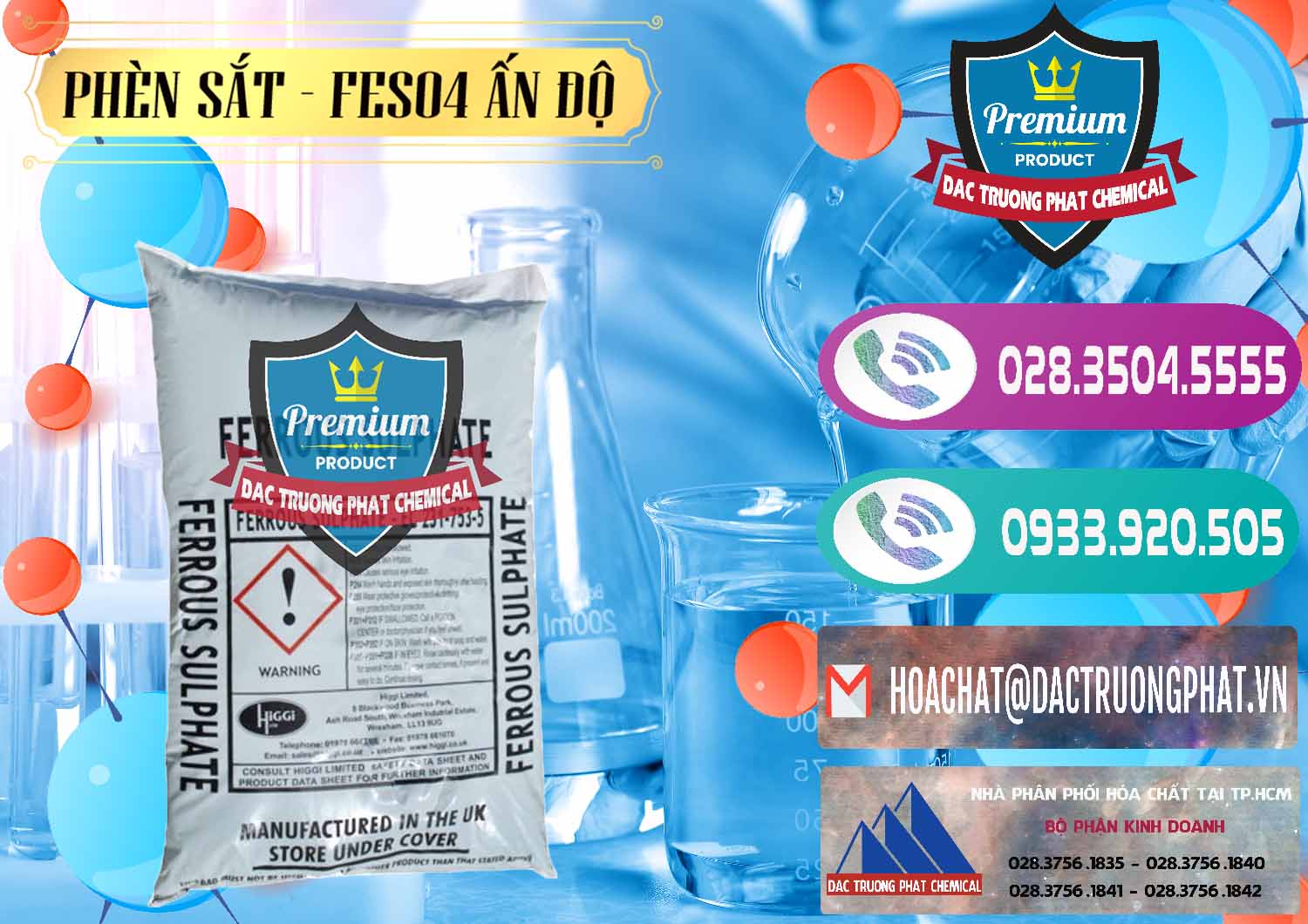 Chuyên cung ứng ( bán ) Phèn Sắt - FeSO4.7H2O Ấn Độ India - 0354 - Công ty cung cấp và bán hóa chất tại TP.HCM - hoachatxulynuoc.com