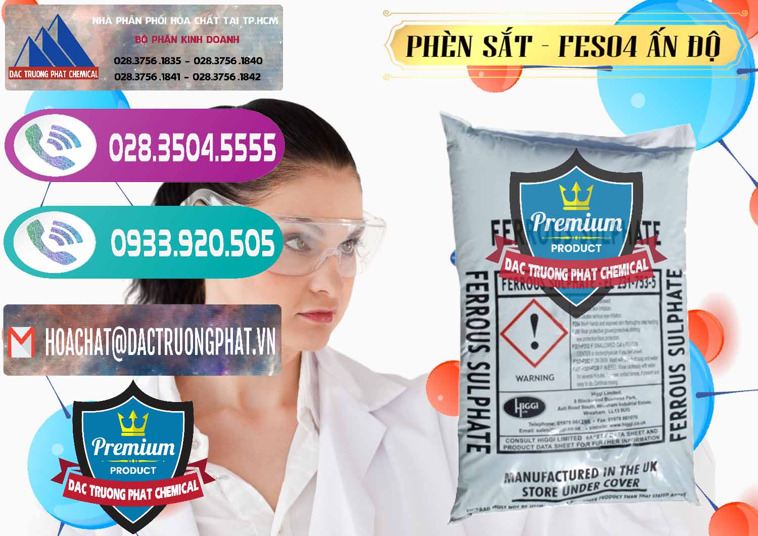 Công ty cung ứng _ bán Phèn Sắt - FeSO4.7H2O Ấn Độ India - 0354 - Đơn vị chuyên kinh doanh ( cung cấp ) hóa chất tại TP.HCM - hoachatxulynuoc.com