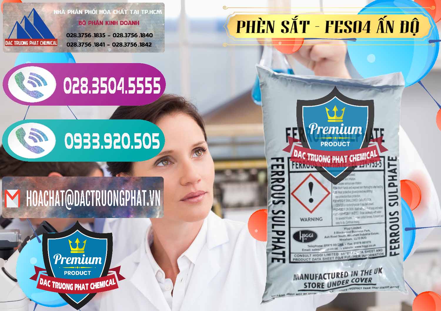 Nơi kinh doanh ( bán ) Phèn Sắt - FeSO4.7H2O Ấn Độ India - 0354 - Nơi bán - phân phối hóa chất tại TP.HCM - hoachatxulynuoc.com