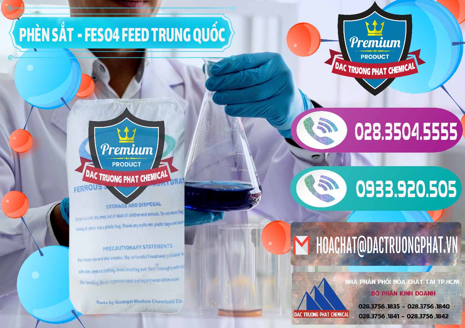 Nơi chuyên cung cấp và bán Phèn Sắt - FeSO4.7H2O Feed Grade Chemland Trung Quốc China - 0455 - Công ty cung cấp & kinh doanh hóa chất tại TP.HCM - hoachatxulynuoc.com