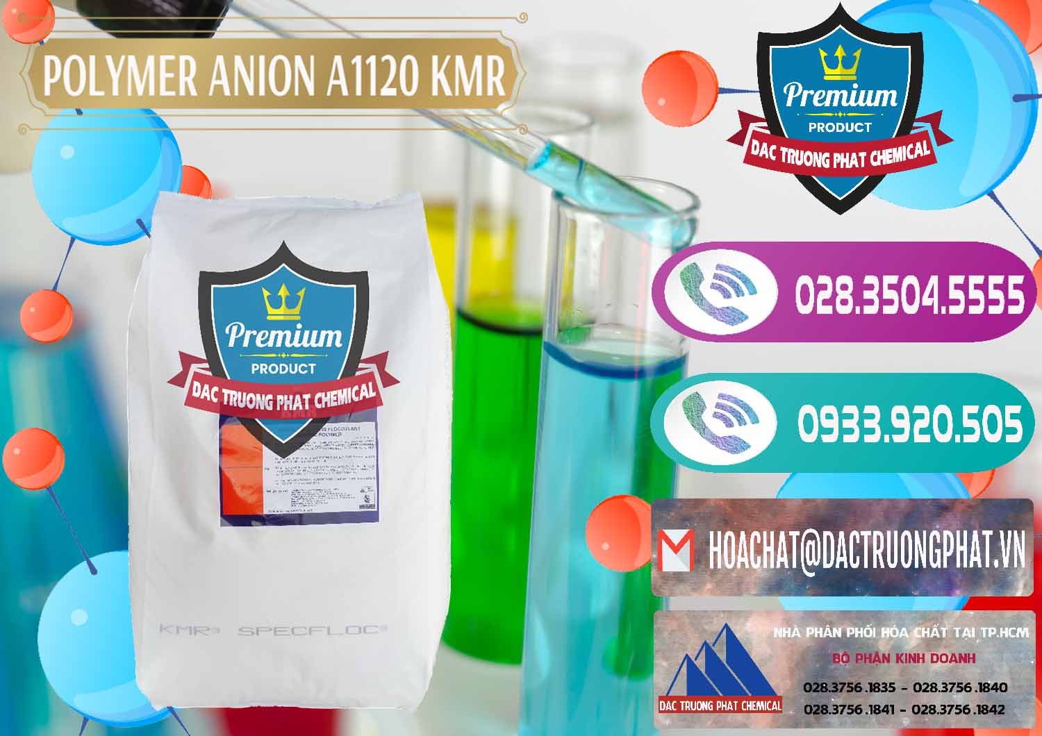 Nơi bán ( cung ứng ) Polymer Anion A1120 - KMR Anh Quốc England - 0119 - Đơn vị kinh doanh ( cung cấp ) hóa chất tại TP.HCM - hoachatxulynuoc.com