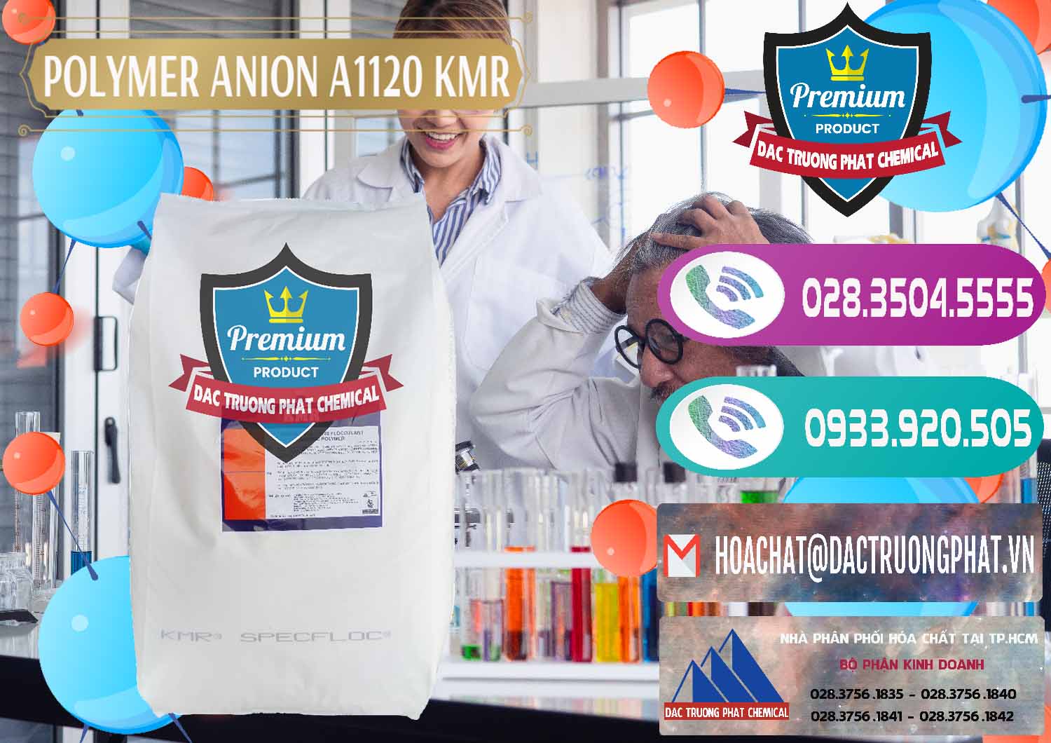 Cty nhập khẩu ( bán ) Polymer Anion A1120 - KMR Anh Quốc England - 0119 - Công ty cung cấp _ phân phối hóa chất tại TP.HCM - hoachatxulynuoc.com