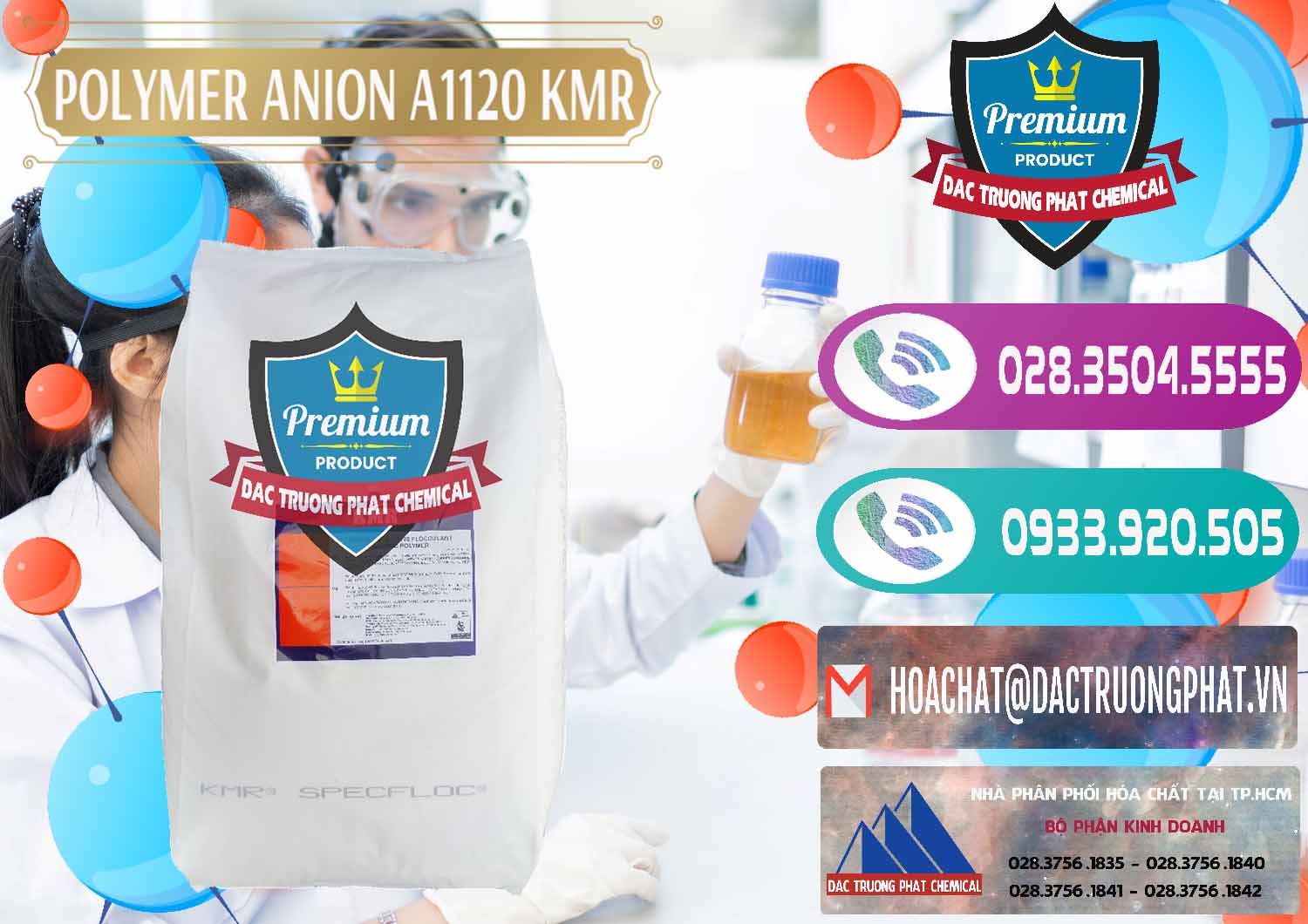 Công ty kinh doanh ( bán ) Polymer Anion A1120 - KMR Anh Quốc England - 0119 - Cty kinh doanh _ cung cấp hóa chất tại TP.HCM - hoachatxulynuoc.com