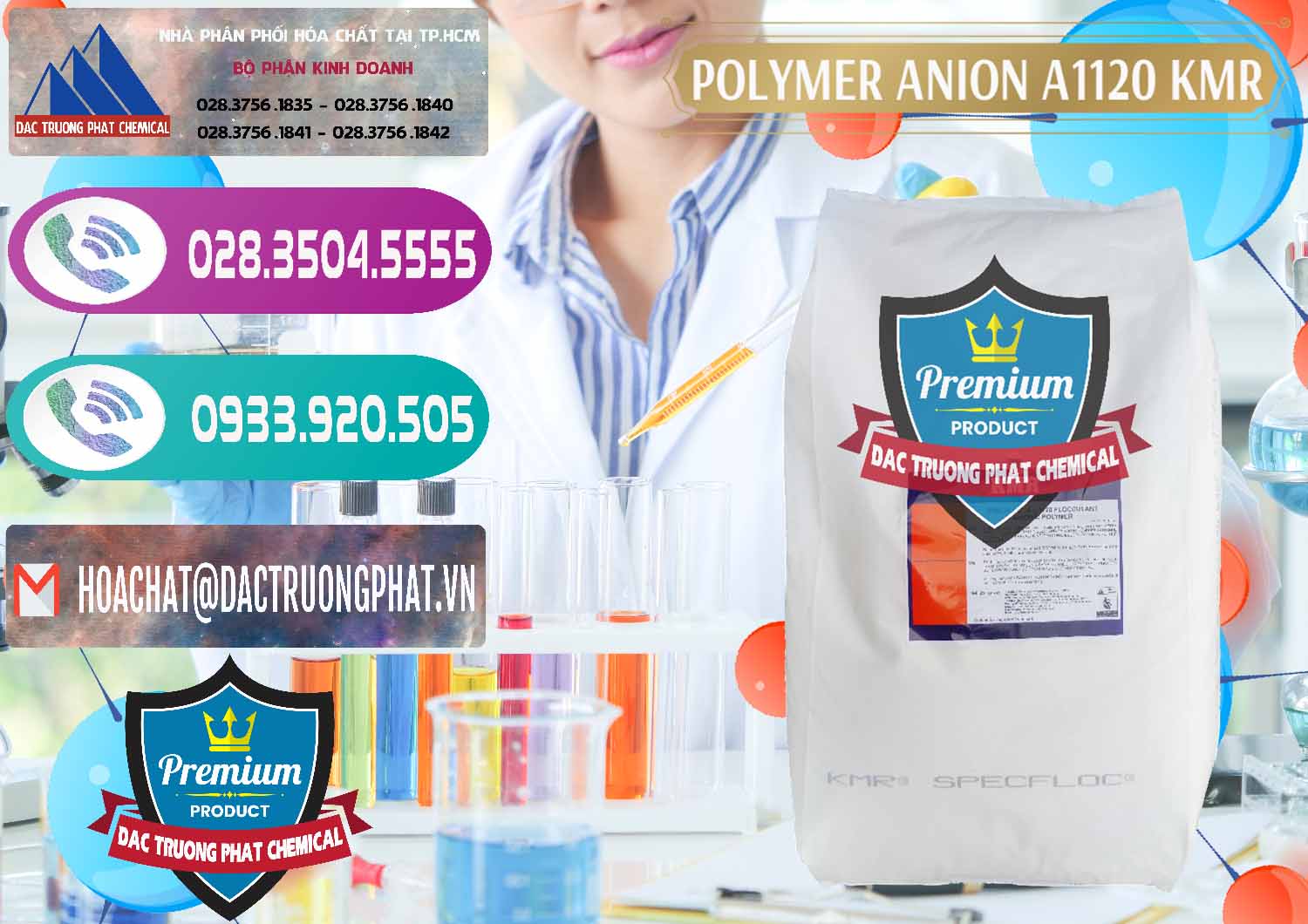 Chuyên bán và cung cấp Polymer Anion A1120 - KMR Anh Quốc England - 0119 - Nhà cung cấp và bán hóa chất tại TP.HCM - hoachatxulynuoc.com