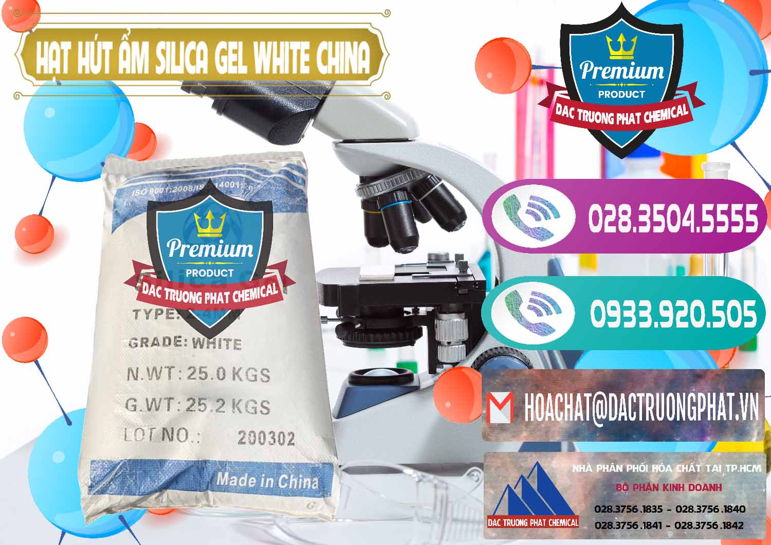 Chuyên cung ứng - bán Hạt Hút Ẩm Silica Gel White Trung Quốc China - 0297 - Nhà cung cấp - bán hóa chất tại TP.HCM - hoachatxulynuoc.com