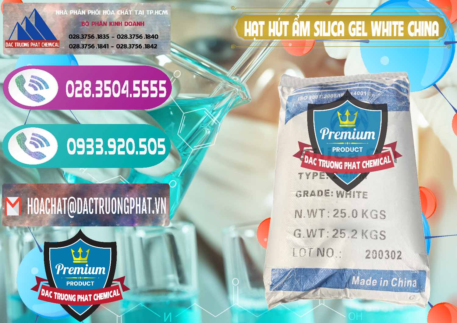 Công ty bán _ phân phối Hạt Hút Ẩm Silica Gel White Trung Quốc China - 0297 - Kinh doanh & phân phối hóa chất tại TP.HCM - hoachatxulynuoc.com