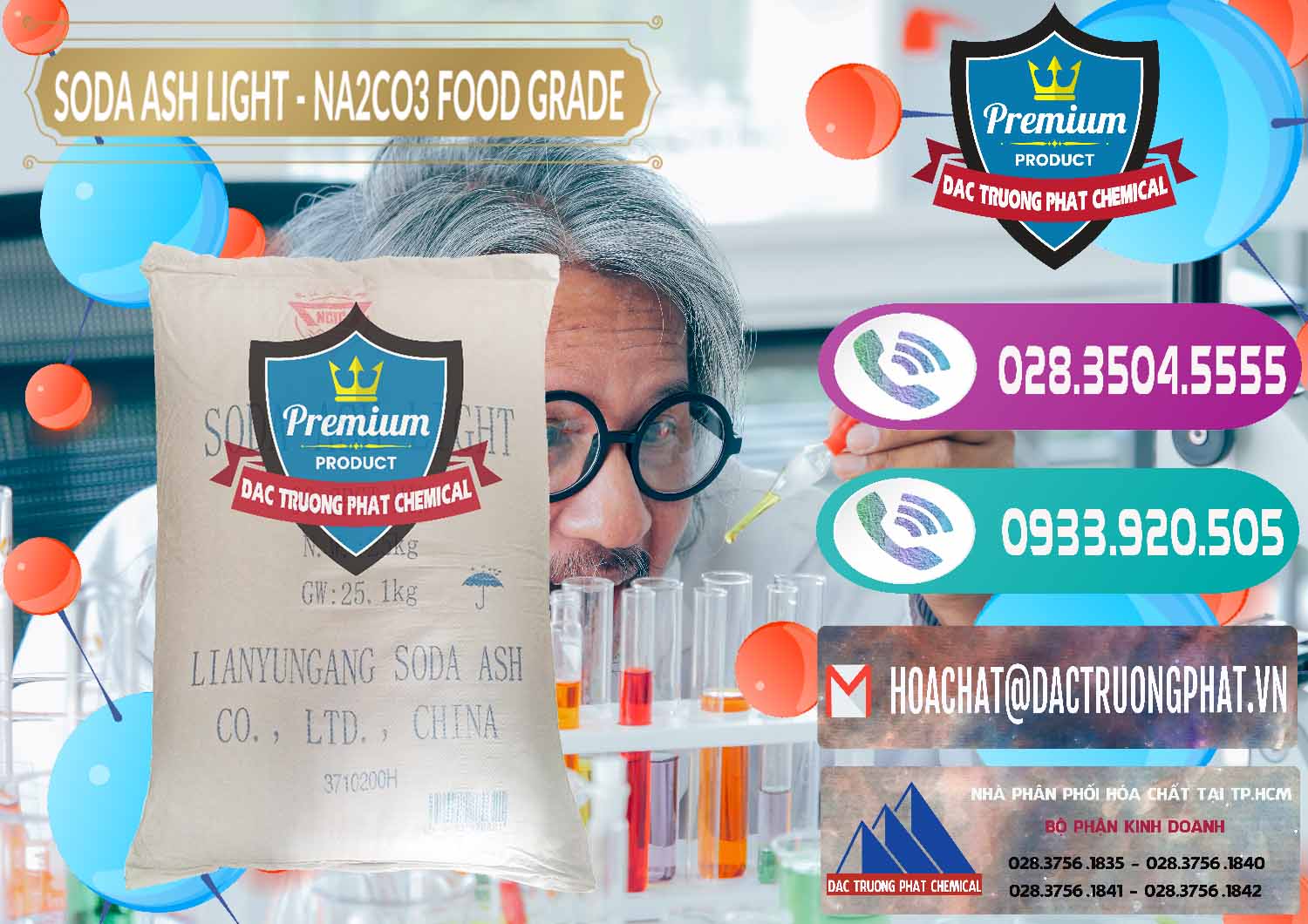 Công ty chuyên bán ( cung ứng ) Soda Ash Light – NA2CO3 Food Grade Trung Quốc China - 0127 - Chuyên phân phối và cung ứng hóa chất tại TP.HCM - hoachatxulynuoc.com