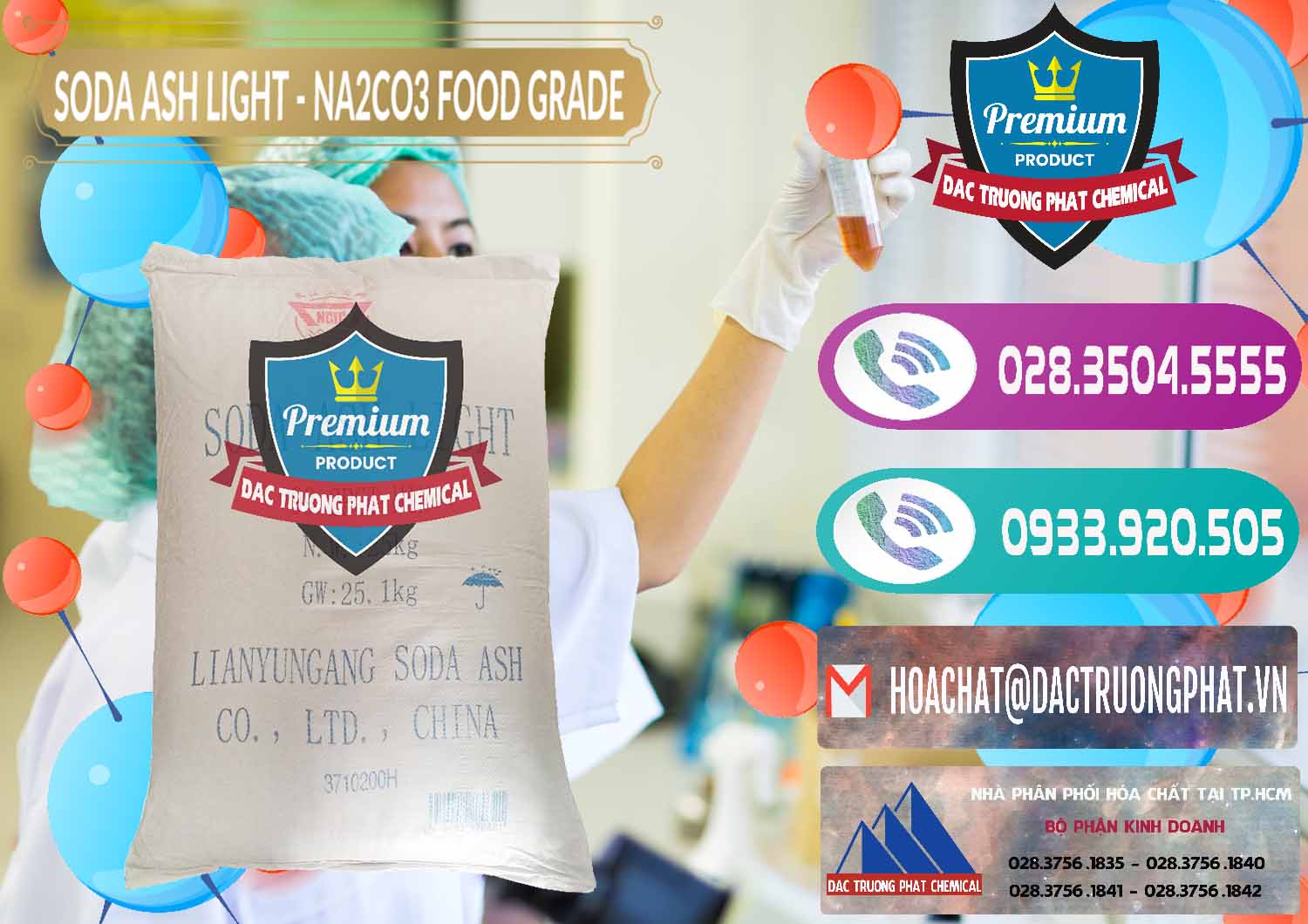 Bán Soda Ash Light – NA2CO3 Food Grade Trung Quốc China - 0127 - Chuyên cung cấp và phân phối hóa chất tại TP.HCM - hoachatxulynuoc.com