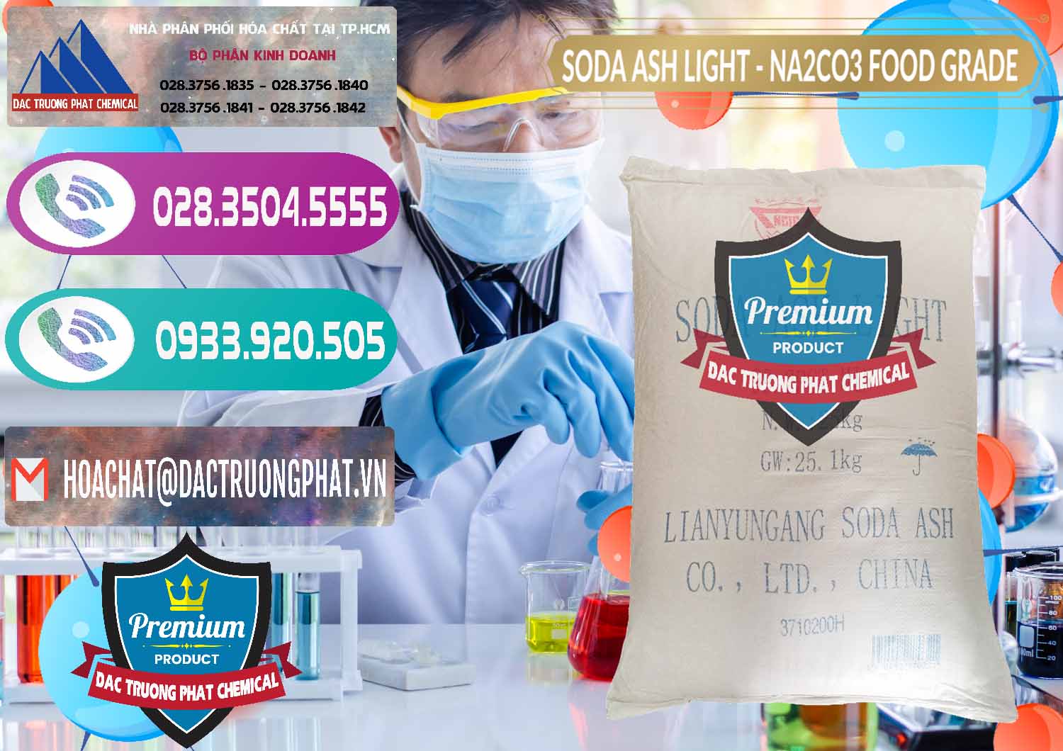 Nơi bán ( cung cấp ) Soda Ash Light – NA2CO3 Food Grade Trung Quốc China - 0127 - Cty bán & cung cấp hóa chất tại TP.HCM - hoachatxulynuoc.com