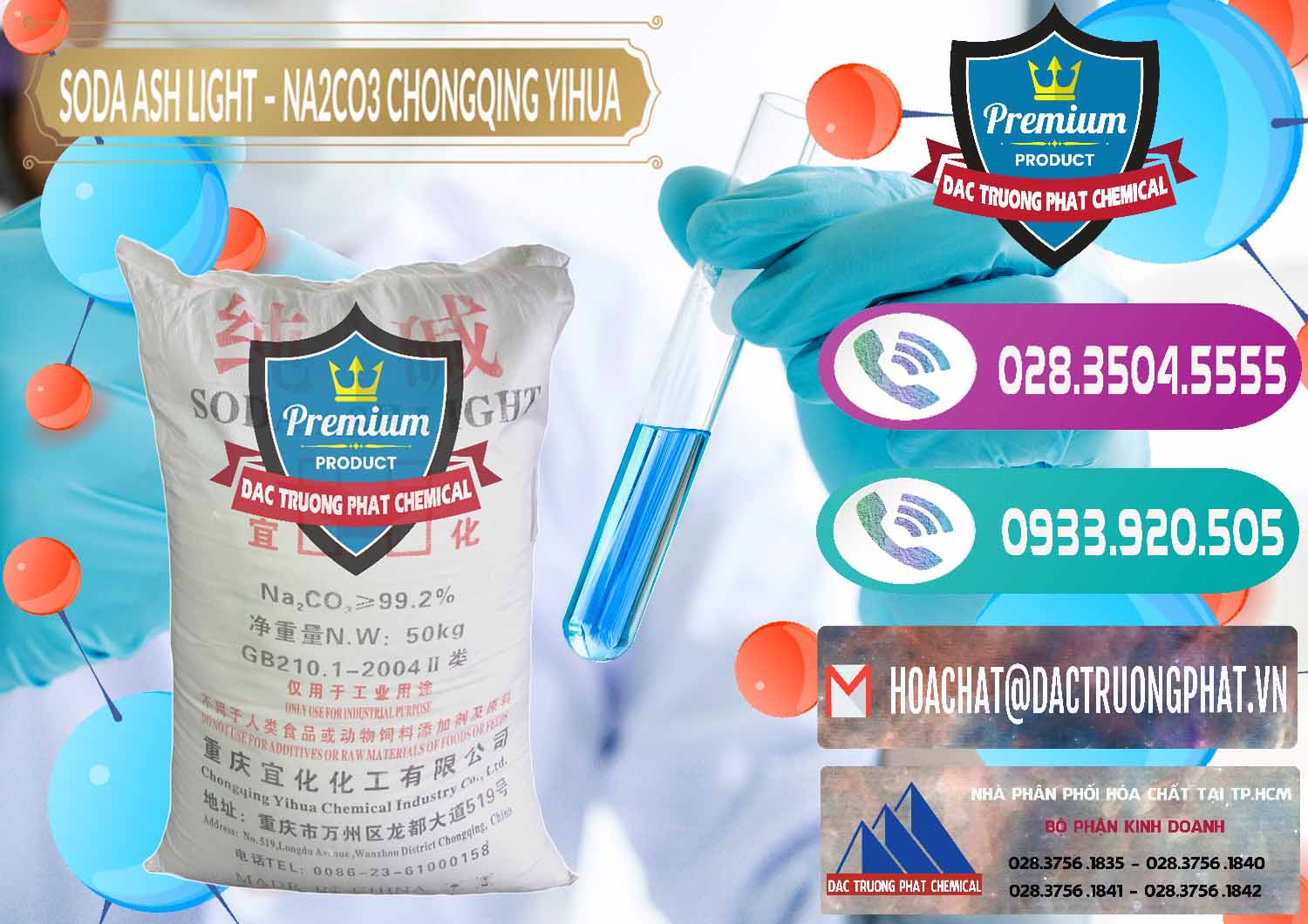 Cty cung cấp - bán Soda Ash Light - NA2CO3 Chongqing Yihua Trung Quốc China - 0129 - Phân phối - kinh doanh hóa chất tại TP.HCM - hoachatxulynuoc.com