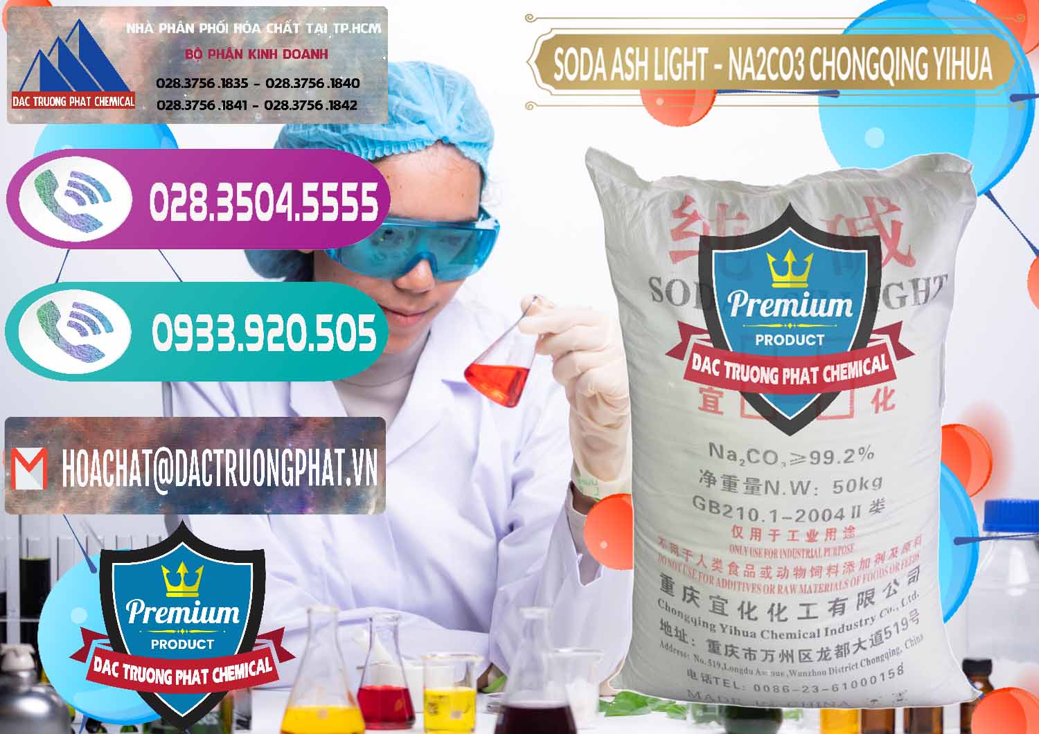 Công ty nhập khẩu & bán Soda Ash Light - NA2CO3 Chongqing Yihua Trung Quốc China - 0129 - Nơi phân phối _ kinh doanh hóa chất tại TP.HCM - hoachatxulynuoc.com
