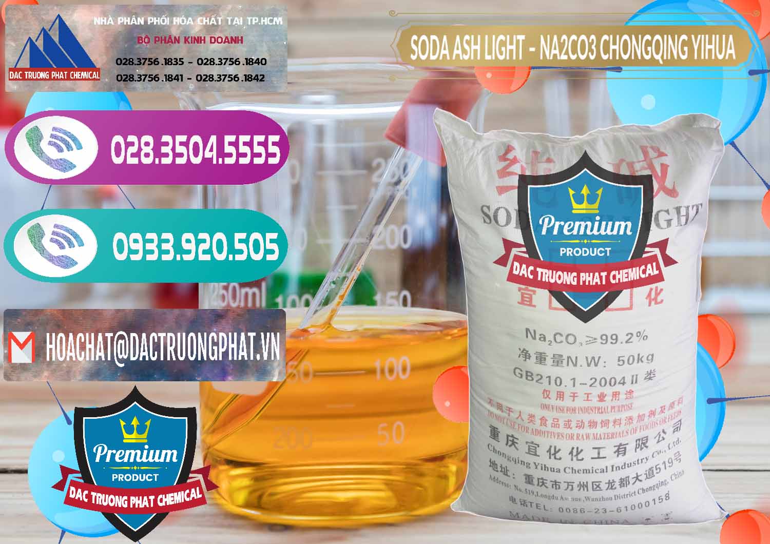 Công ty chuyên bán & phân phối Soda Ash Light - NA2CO3 Chongqing Yihua Trung Quốc China - 0129 - Đơn vị nhập khẩu & cung cấp hóa chất tại TP.HCM - hoachatxulynuoc.com