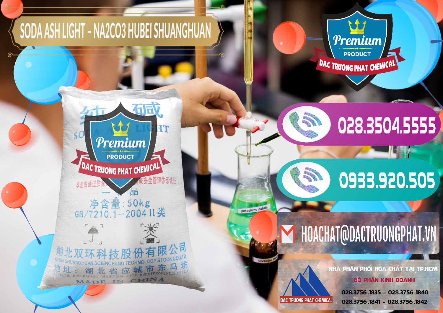 Cty chuyên nhập khẩu và bán Soda Ash Light - NA2CO3 2 Vòng Tròn Hubei Shuanghuan Trung Quốc China - 0130 - Nơi chuyên kinh doanh _ cung cấp hóa chất tại TP.HCM - hoachatxulynuoc.com