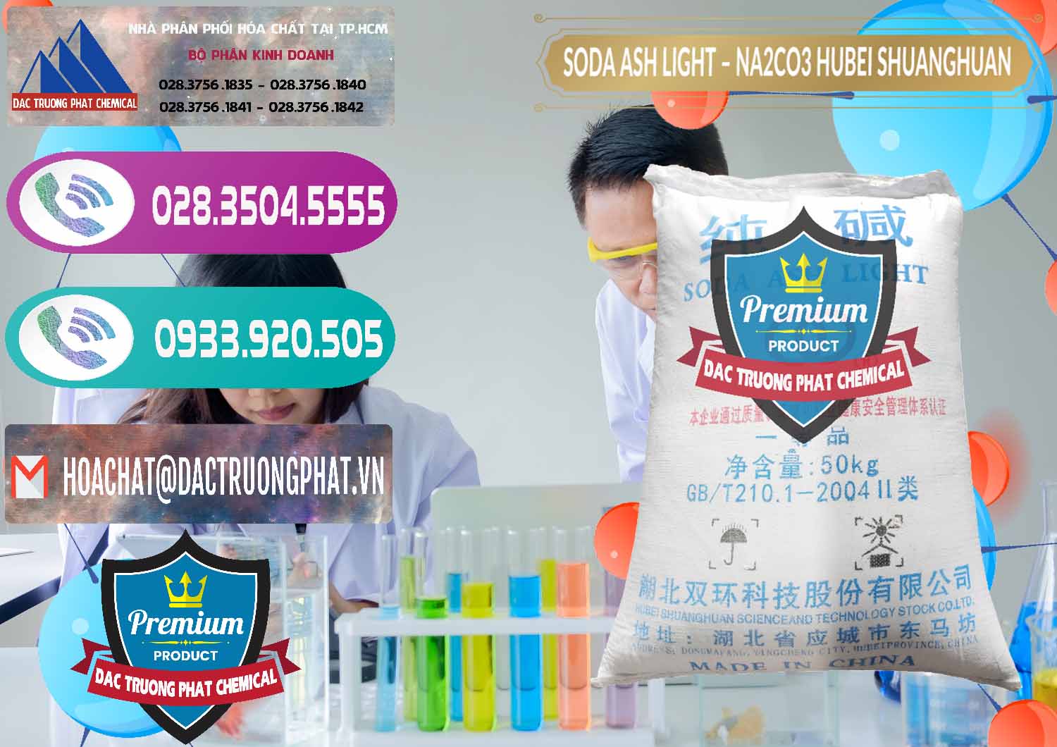 Cty cung ứng - bán Soda Ash Light - NA2CO3 2 Vòng Tròn Hubei Shuanghuan Trung Quốc China - 0130 - Công ty phân phối _ bán hóa chất tại TP.HCM - hoachatxulynuoc.com