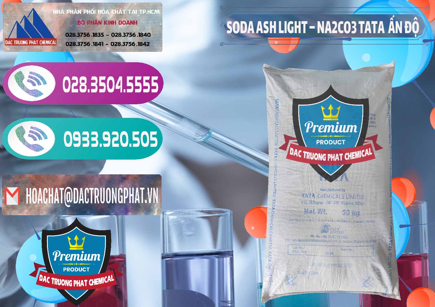 Đơn vị kinh doanh - bán Soda Ash Light - NA2CO3 TATA Ấn Độ India - 0132 - Nơi cung cấp _ kinh doanh hóa chất tại TP.HCM - hoachatxulynuoc.com