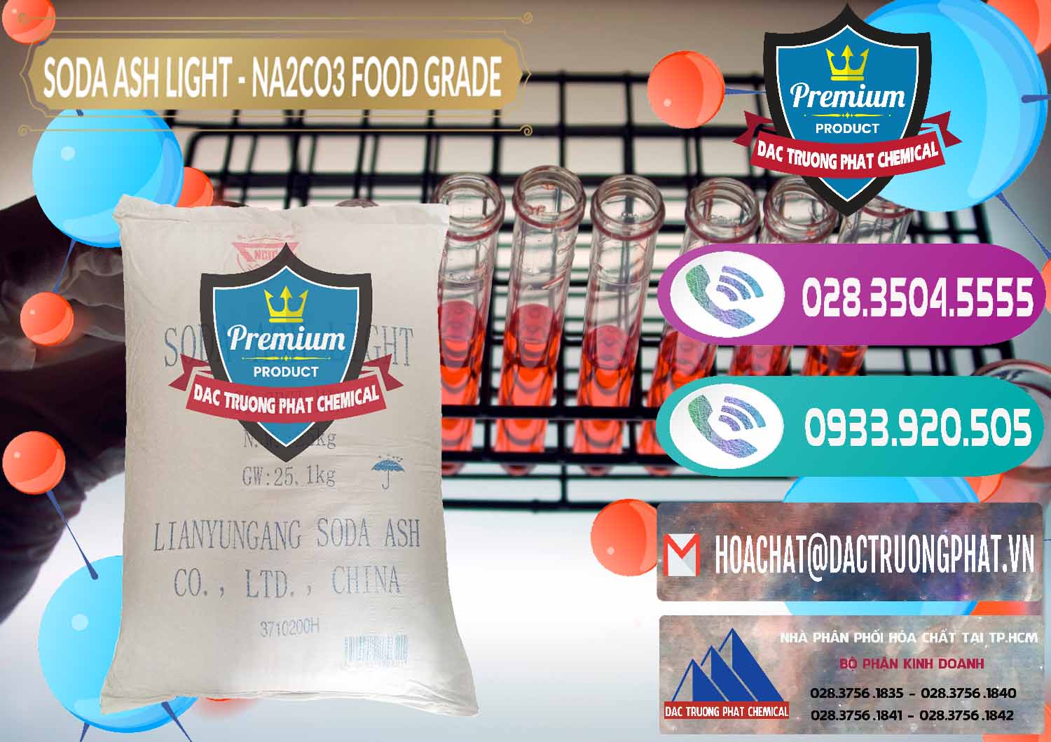 Soda Ash Light – NA2CO3 Food Grade Trung Quốc China Chuyên phân phối - bán Soda Ash Light – NA2CO3 Food Grade Trung Quốc China - 0127 - Chuyên cung cấp ( bán ) hóa chất tại TP.HCM - hoachatxulynuoc.com
