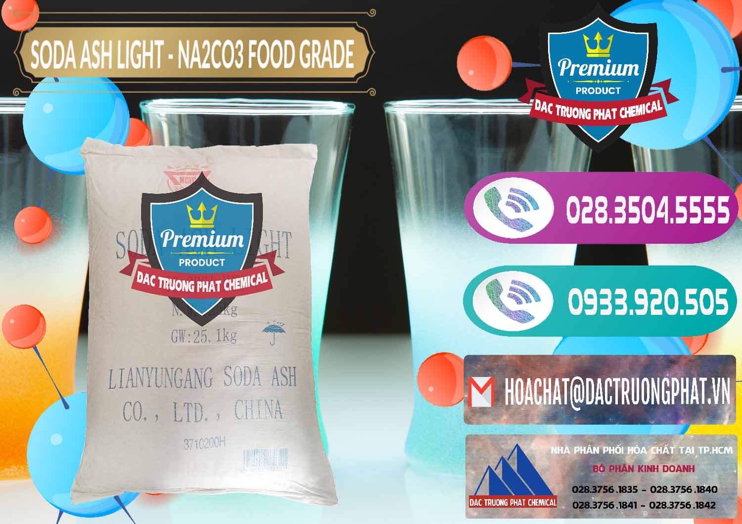 Soda Ash Light – NA2CO3 Food Grade Trung Quốc China Đơn vị chuyên phân phối - bán Soda Ash Light – NA2CO3 Food Grade Trung Quốc China - 0127 - Nơi chuyên kinh doanh ( phân phối ) hóa chất tại TP.HCM - hoachatxulynuoc.com
