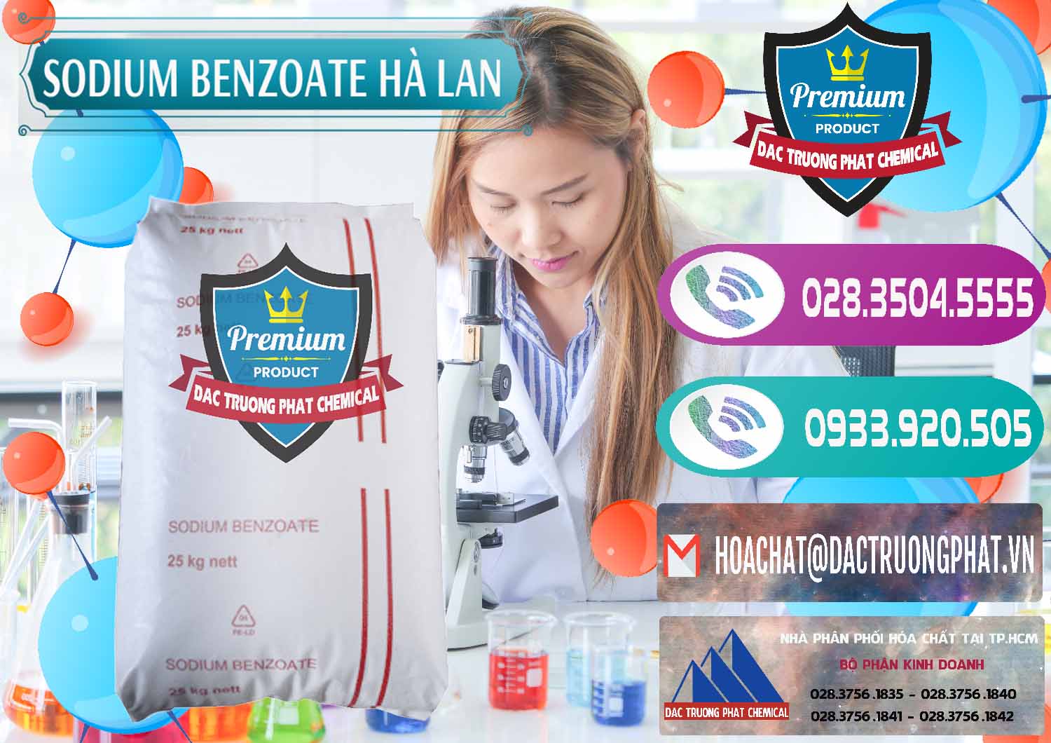 Công ty phân phối - bán Sodium Benzoate - Mốc Bột Chữ Cam Hà Lan Netherlands - 0360 - Cung cấp ( phân phối ) hóa chất tại TP.HCM - hoachatxulynuoc.com