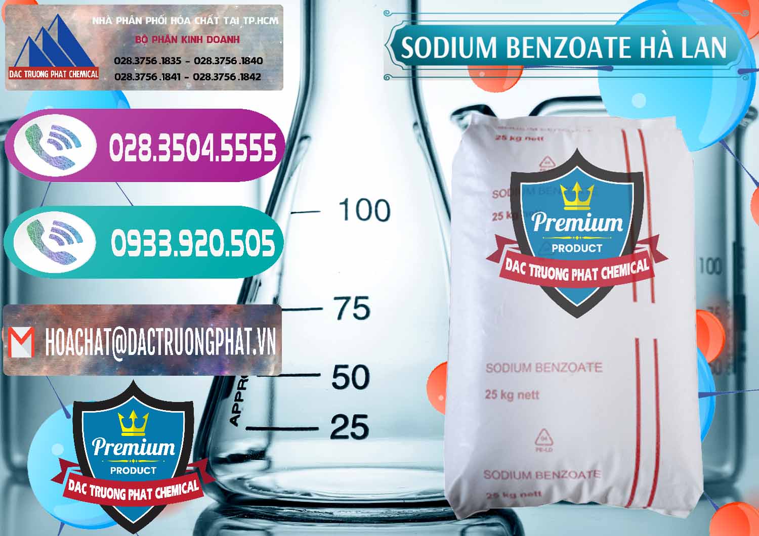 Cty kinh doanh và bán Sodium Benzoate - Mốc Bột Chữ Cam Hà Lan Netherlands - 0360 - Bán và cung cấp hóa chất tại TP.HCM - hoachatxulynuoc.com