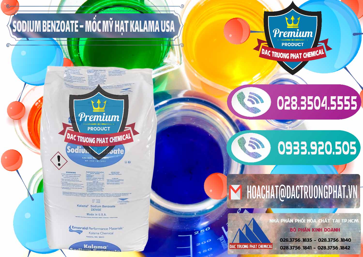 Công ty bán và phân phối Sodium Benzoate - Mốc Hạt Kalama Food Grade Mỹ Usa - 0137 - Cty kinh doanh và cung cấp hóa chất tại TP.HCM - hoachatxulynuoc.com