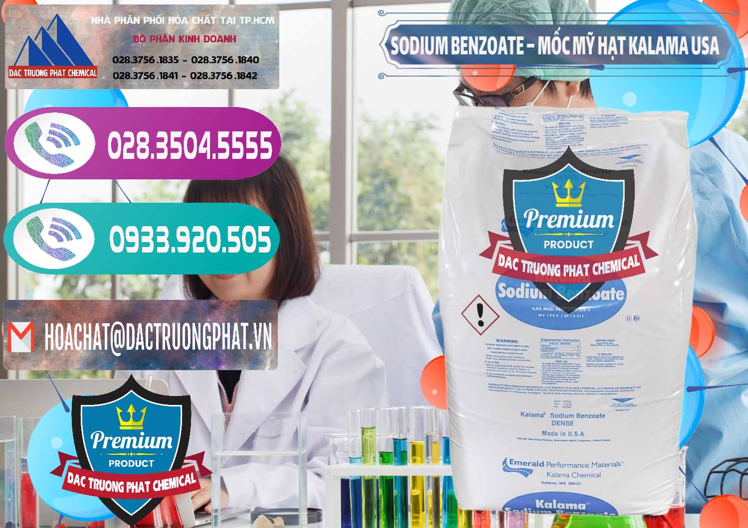 Nơi chuyên bán - cung cấp Sodium Benzoate - Mốc Hạt Kalama Food Grade Mỹ Usa - 0137 - Công ty chuyên cung ứng ( phân phối ) hóa chất tại TP.HCM - hoachatxulynuoc.com