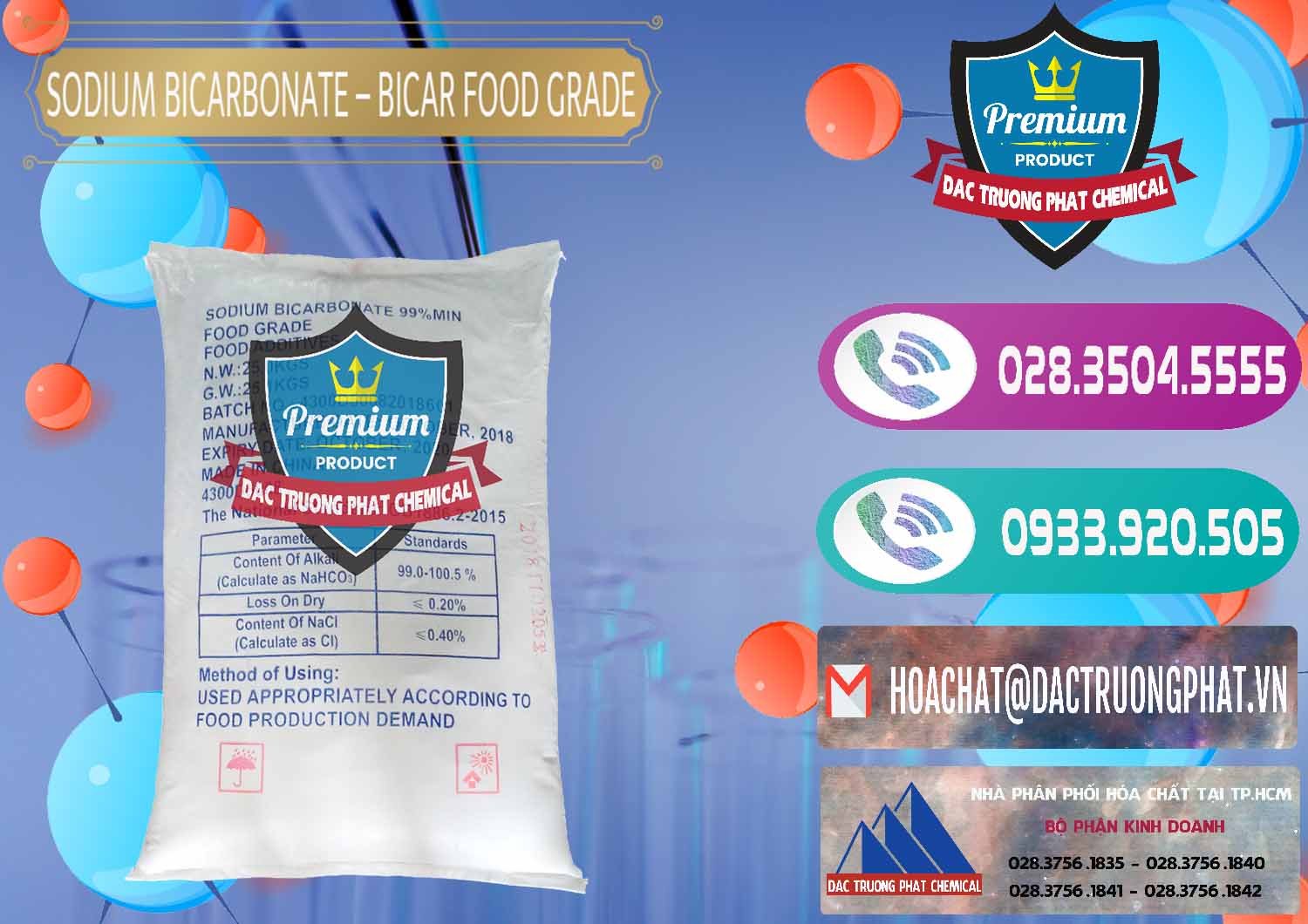 Chuyên bán _ cung ứng Sodium Bicarbonate – Bicar NaHCO3 Food Grade Trung Quốc China - 0138 - Chuyên cung ứng - phân phối hóa chất tại TP.HCM - hoachatxulynuoc.com