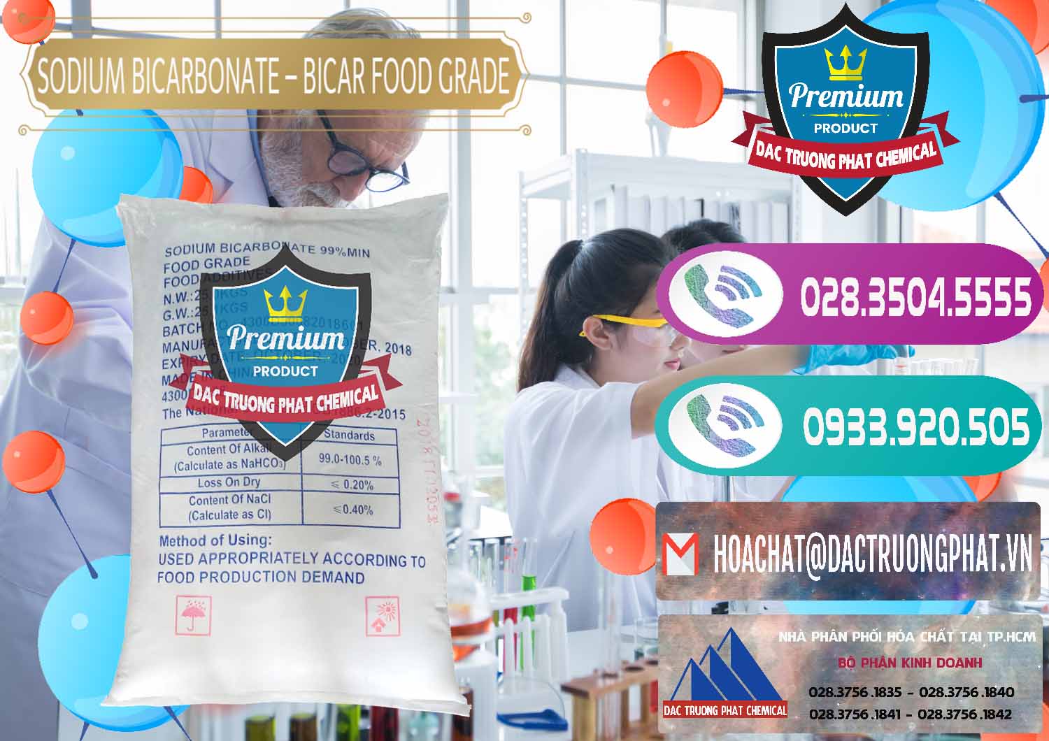 Công ty bán và phân phối Sodium Bicarbonate – Bicar NaHCO3 Food Grade Trung Quốc China - 0138 - Đơn vị chuyên cung cấp - bán hóa chất tại TP.HCM - hoachatxulynuoc.com