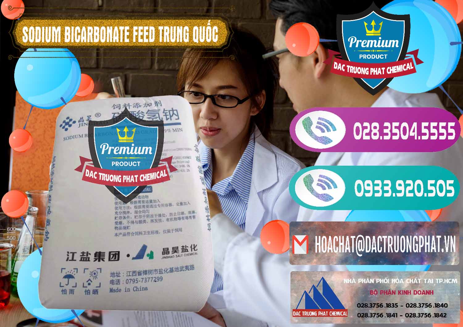 Cty cung ứng - bán Sodium Bicarbonate – Bicar NaHCO3 Feed Jing Hao Trung Quốc China - 0380 - Cty phân phối ( nhập khẩu ) hóa chất tại TP.HCM - hoachatxulynuoc.com