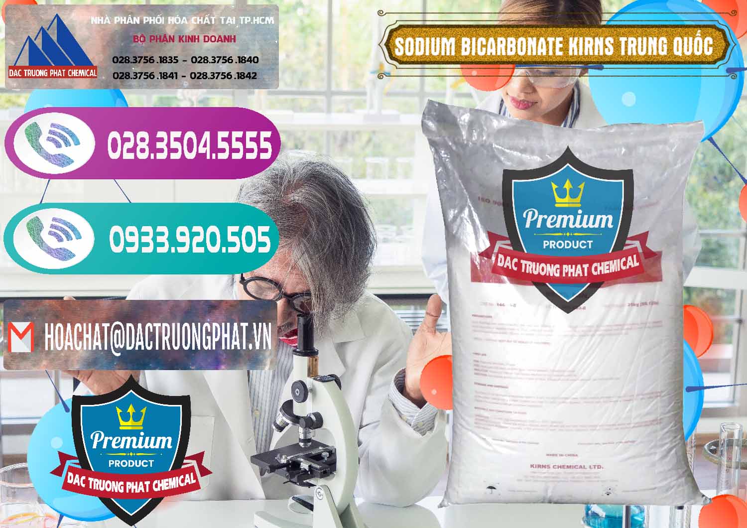 Nơi bán và phân phối Sodium Bicarbonate – Bicar NaHCO3 Food Grade Kirns Trung Quốc - 0217 - Đơn vị chuyên phân phối & nhập khẩu hóa chất tại TP.HCM - hoachatxulynuoc.com