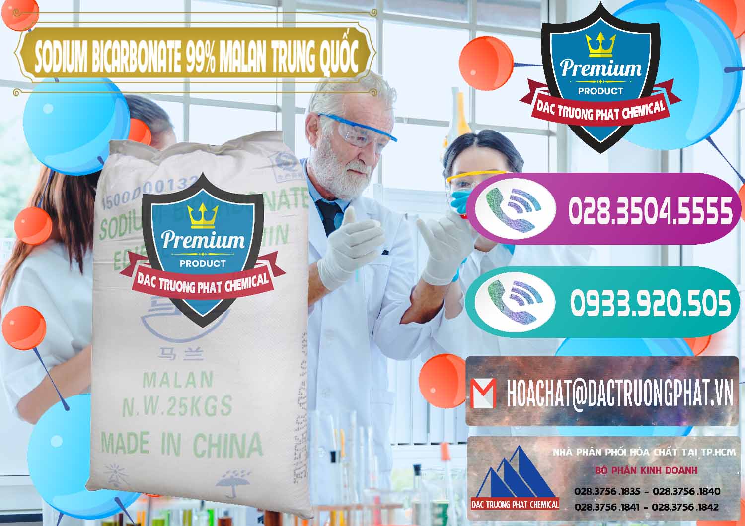 Đơn vị nhập khẩu ( bán ) Sodium Bicarbonate – Bicar NaHCO3 Malan Trung Quốc China - 0218 - Chuyên phân phối và bán hóa chất tại TP.HCM - hoachatxulynuoc.com