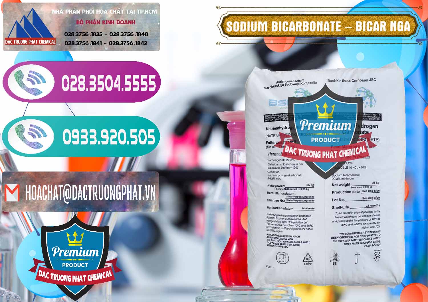 Công ty bán _ cung cấp Sodium Bicarbonate – Bicar NaHCO3 Nga Russia - 0425 - Nơi cung cấp _ phân phối hóa chất tại TP.HCM - hoachatxulynuoc.com