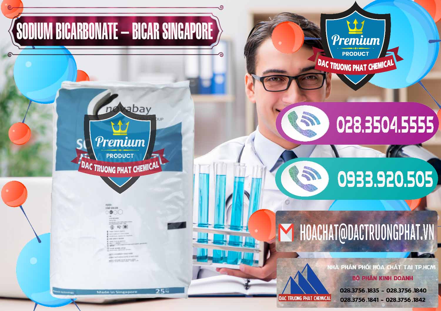 Công ty phân phối - bán Sodium Bicarbonate – Bicar NaHCO3 Singapore - 0411 - Đơn vị nhập khẩu - cung cấp hóa chất tại TP.HCM - hoachatxulynuoc.com