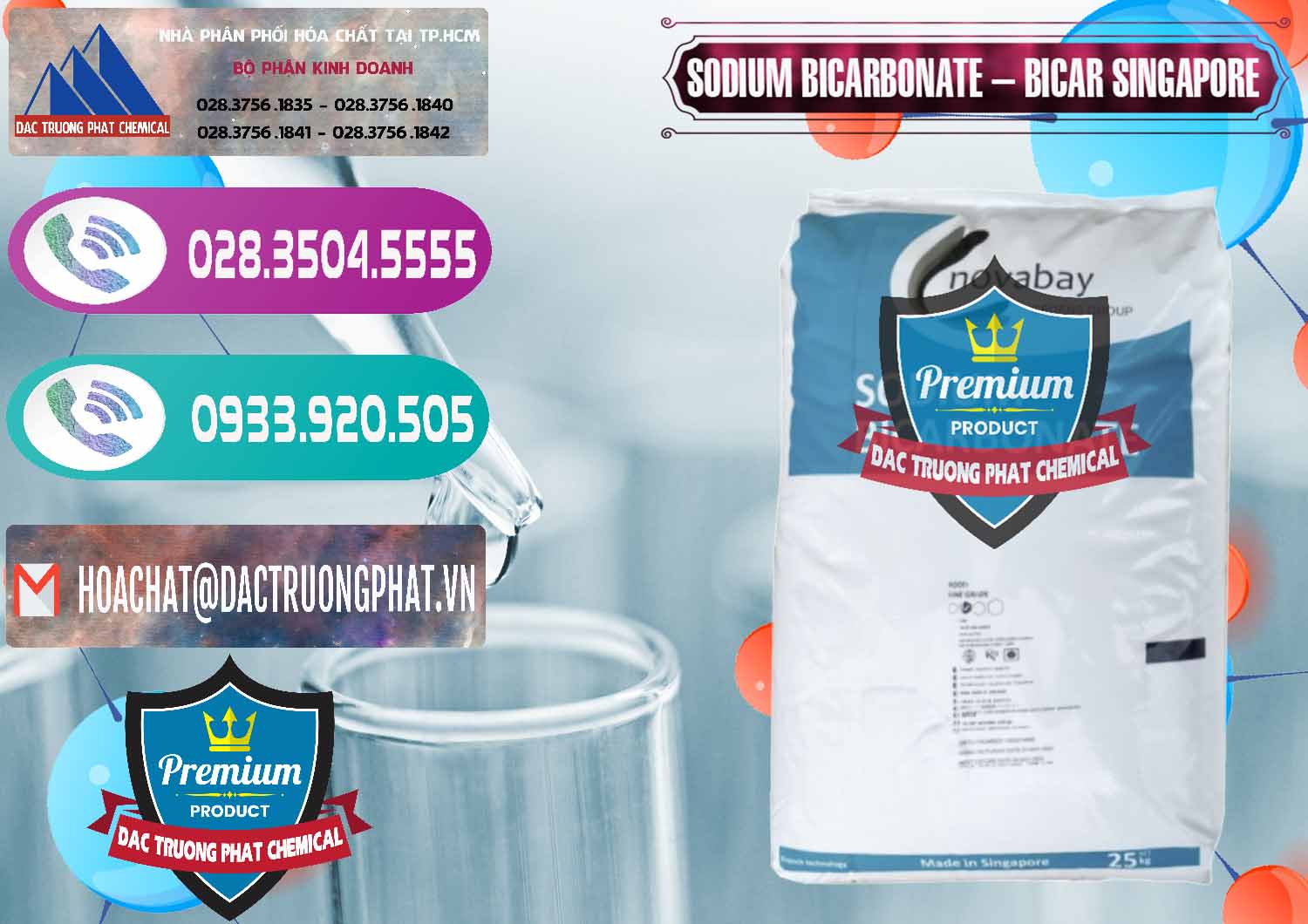 Đơn vị nhập khẩu và bán Sodium Bicarbonate – Bicar NaHCO3 Singapore - 0411 - Nơi chuyên cung ứng ( phân phối ) hóa chất tại TP.HCM - hoachatxulynuoc.com