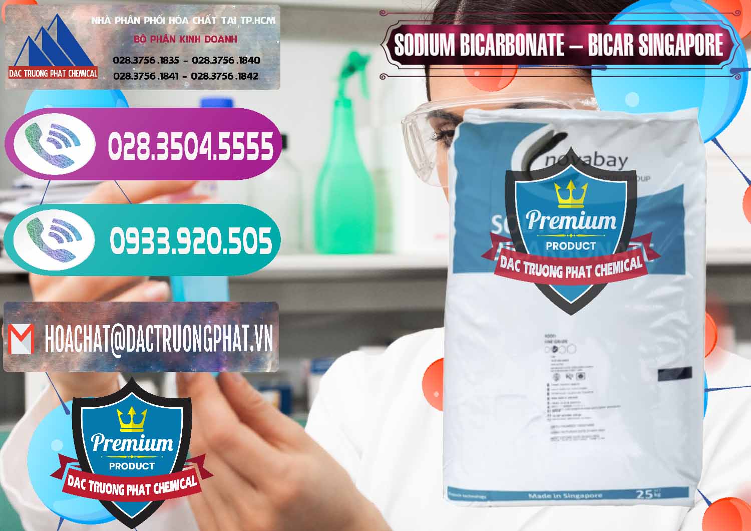 Nhà cung cấp & bán Sodium Bicarbonate – Bicar NaHCO3 Singapore - 0411 - Cty chuyên cung ứng ( phân phối ) hóa chất tại TP.HCM - hoachatxulynuoc.com