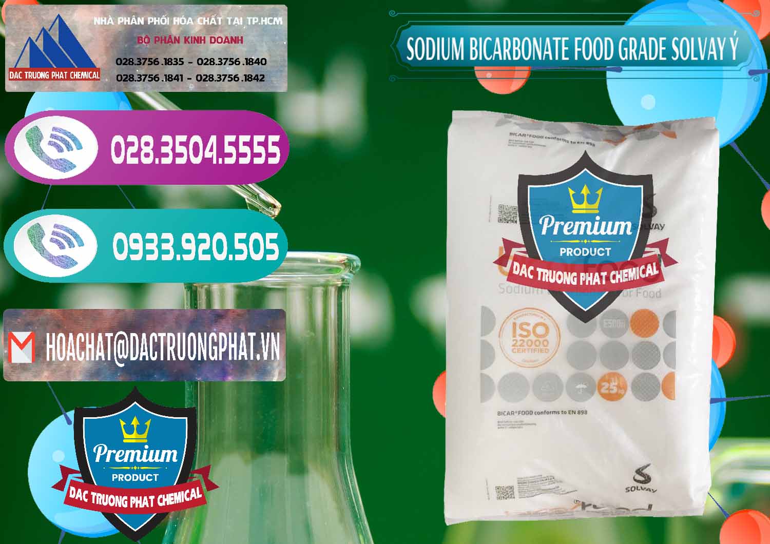 Đơn vị chuyên kinh doanh & bán Sodium Bicarbonate – Bicar NaHCO3 Food Grade Solvay Ý Italy - 0220 - Chuyên cung ứng _ phân phối hóa chất tại TP.HCM - hoachatxulynuoc.com