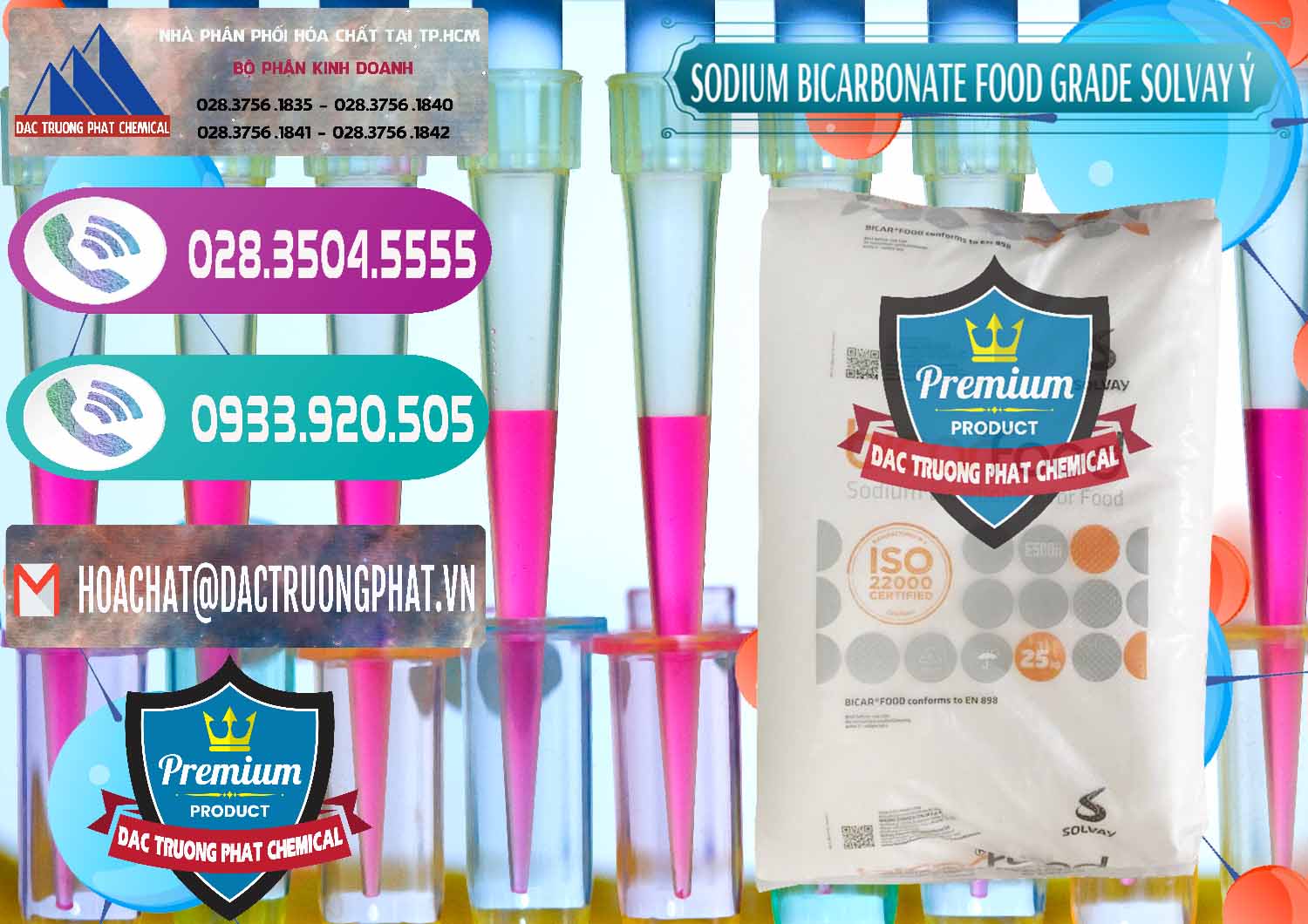 Nơi chuyên phân phối & bán Sodium Bicarbonate – Bicar NaHCO3 Food Grade Solvay Ý Italy - 0220 - Nơi chuyên cung cấp và bán hóa chất tại TP.HCM - hoachatxulynuoc.com