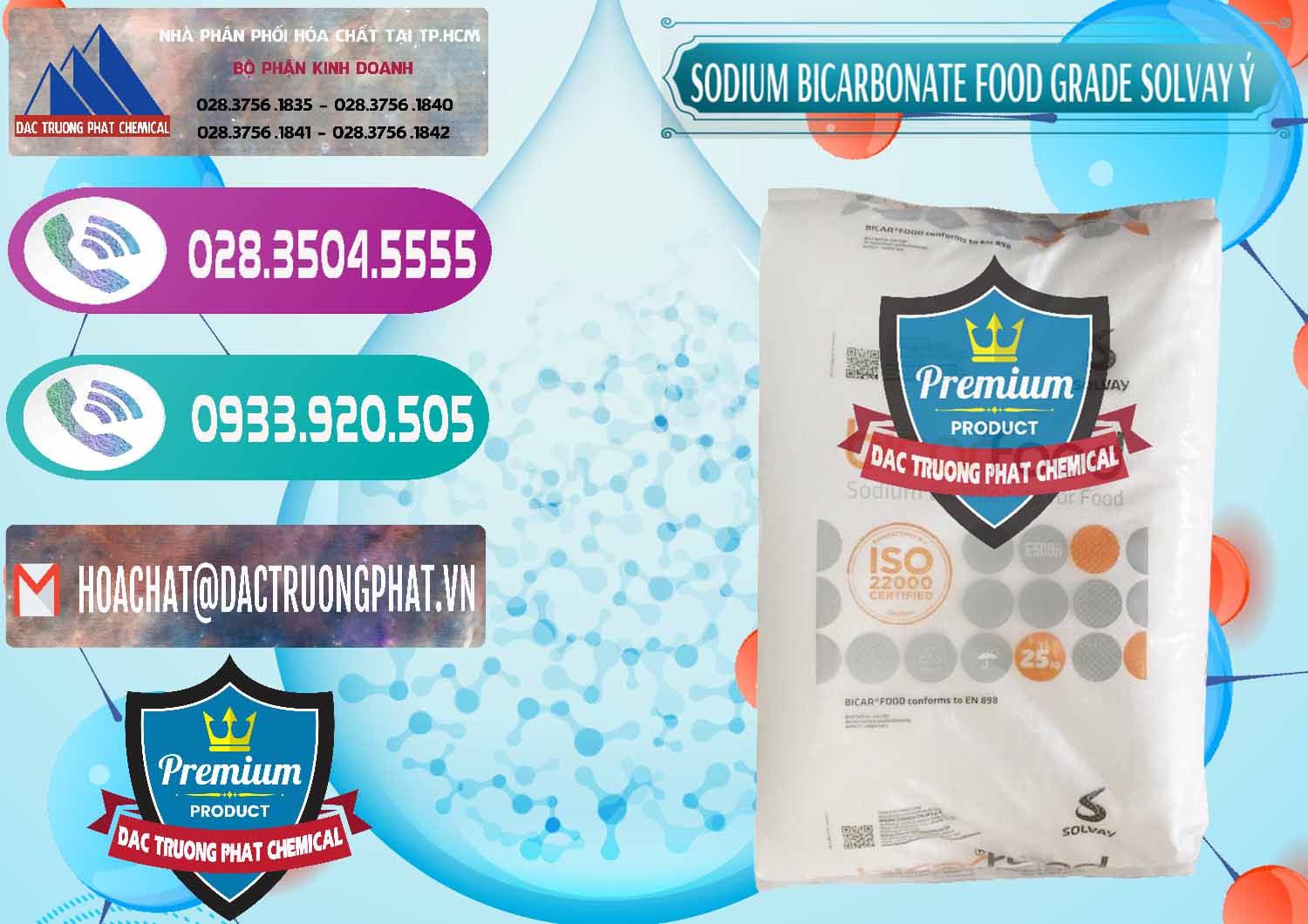 Đơn vị bán ( phân phối ) Sodium Bicarbonate – Bicar NaHCO3 Food Grade Solvay Ý Italy - 0220 - Chuyên phân phối - nhập khẩu hóa chất tại TP.HCM - hoachatxulynuoc.com