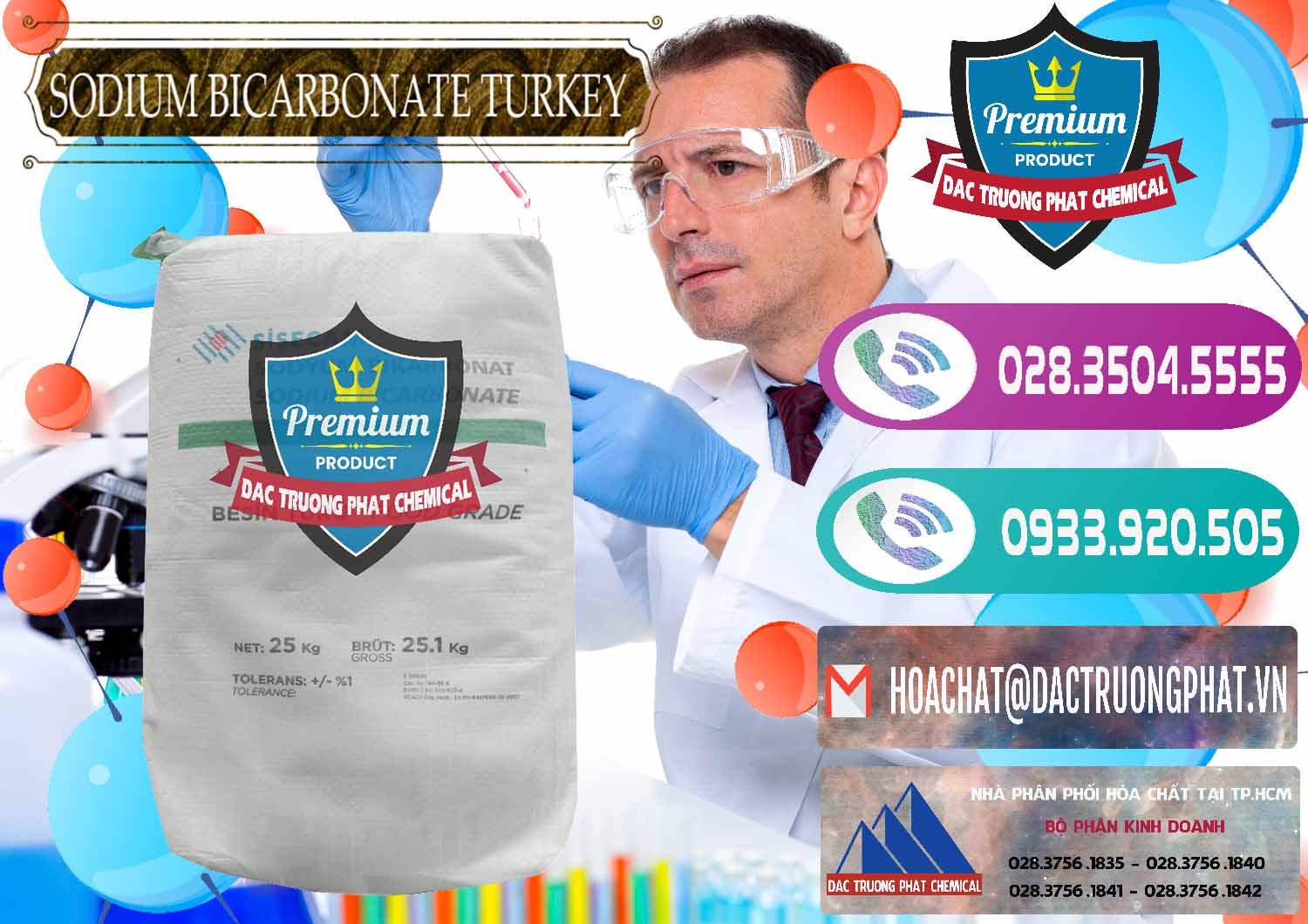 Nơi bán Sodium Bicarbonate – Bicar NaHCO3 Food Grade Thổ Nhĩ Kỳ Turkey - 0219 - Công ty chuyên cung cấp & bán hóa chất tại TP.HCM - hoachatxulynuoc.com