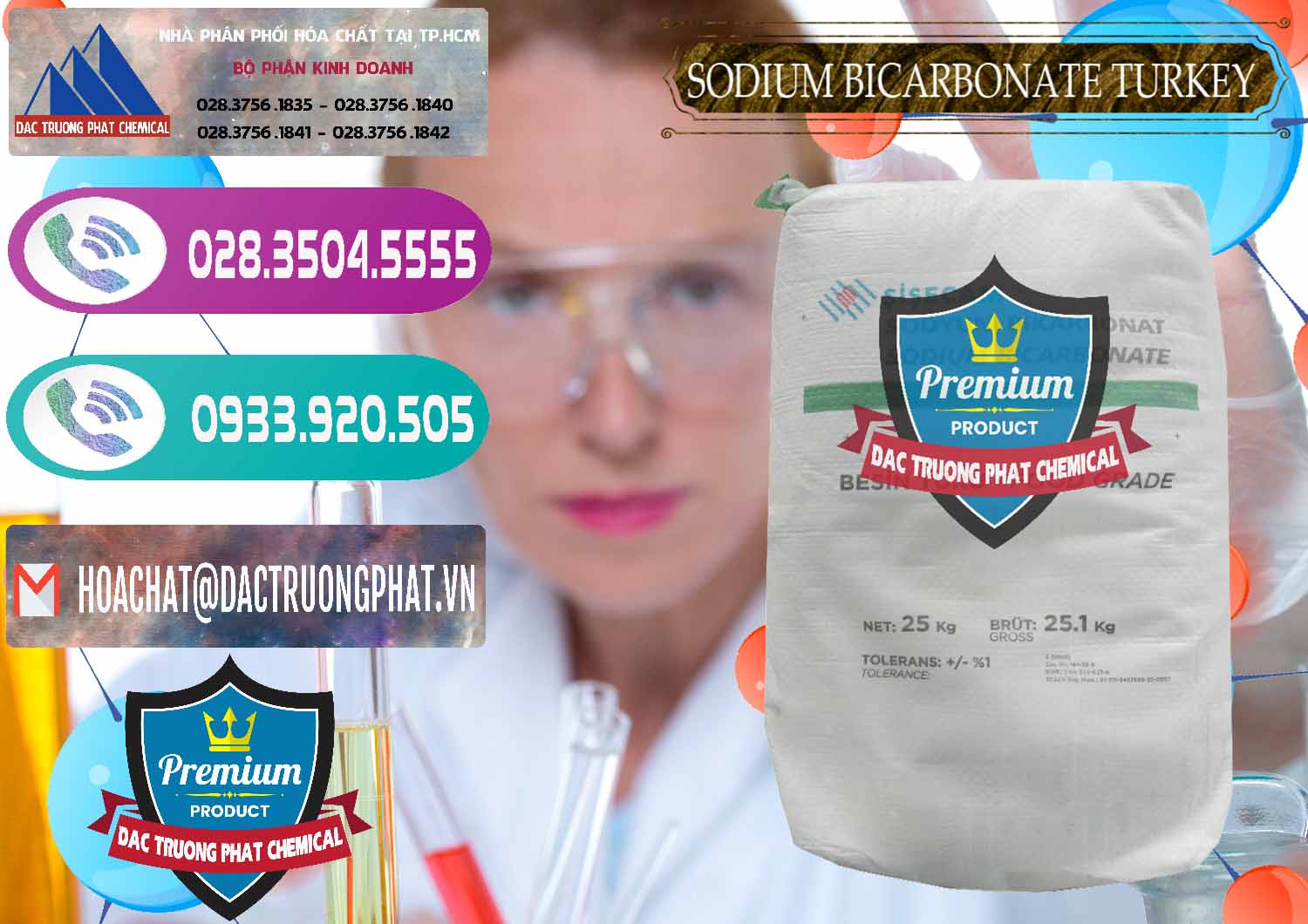 Cty chuyên cung cấp ( bán ) Sodium Bicarbonate – Bicar NaHCO3 Food Grade Thổ Nhĩ Kỳ Turkey - 0219 - Chuyên cung ứng - phân phối hóa chất tại TP.HCM - hoachatxulynuoc.com