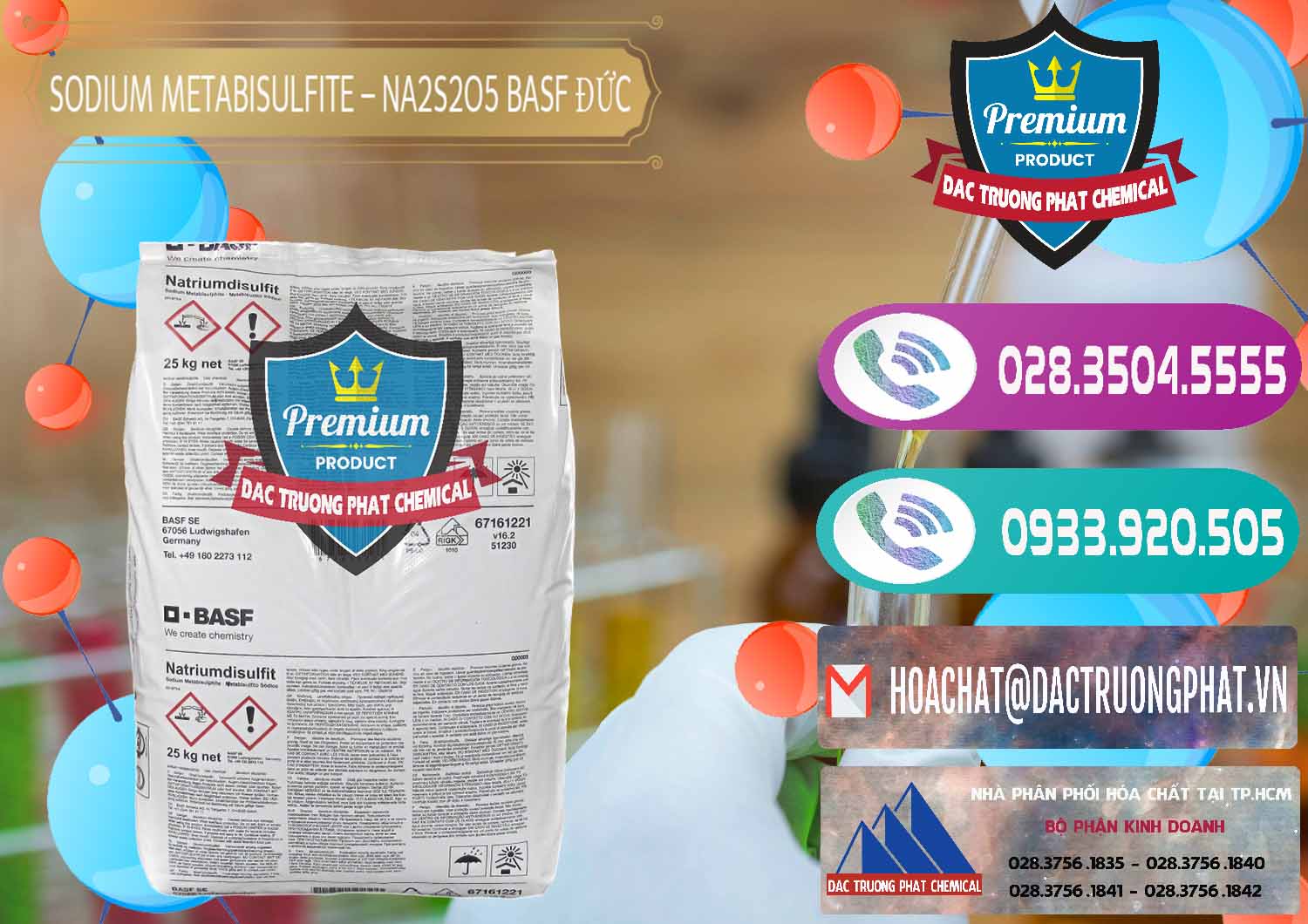 Nơi chuyên bán _ phân phối Sodium Metabisulfite - NA2S2O5 Food Grade BASF Đức Germany - 0143 - Nhà phân phối _ cung cấp hóa chất tại TP.HCM - hoachatxulynuoc.com