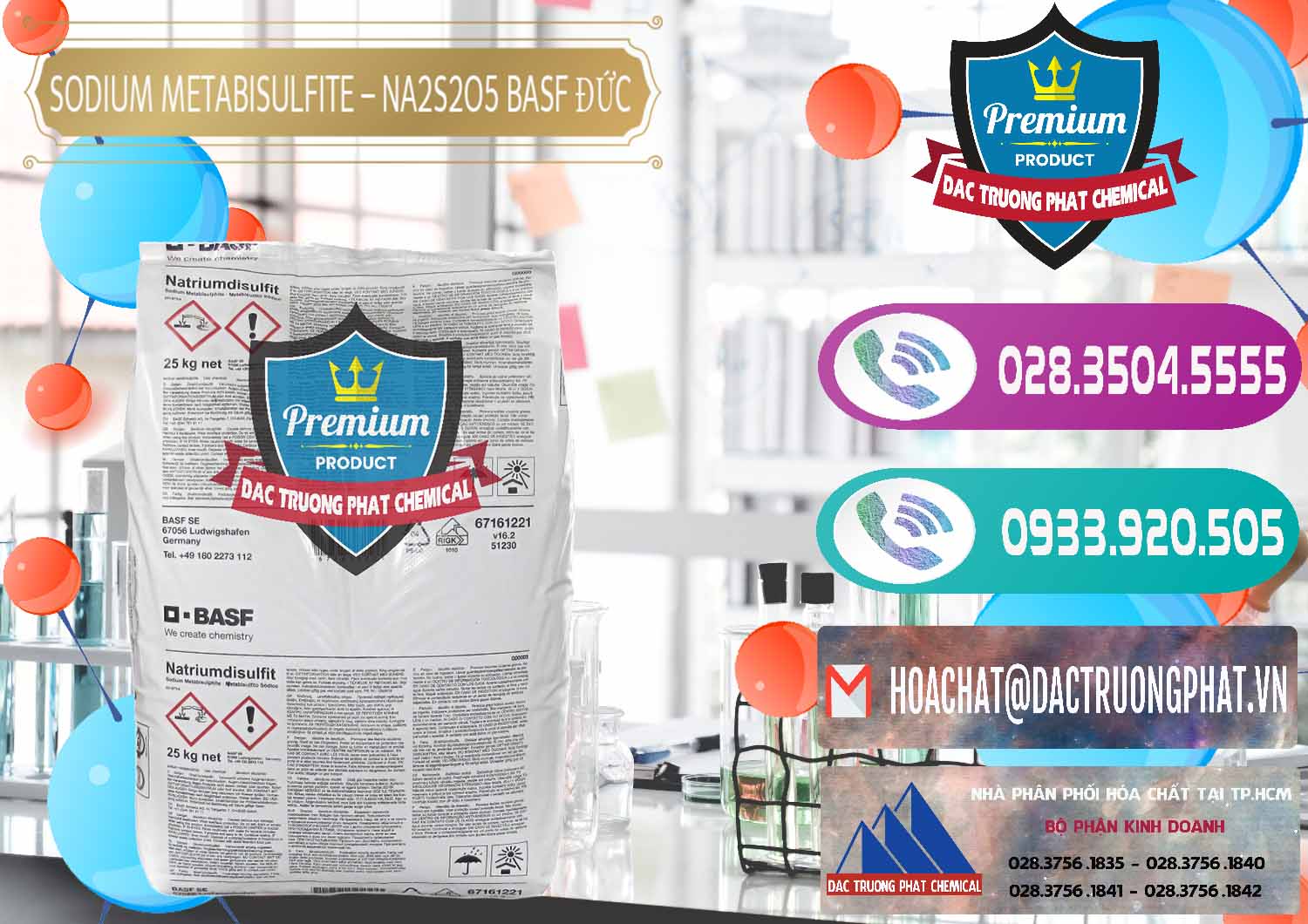 Kinh doanh _ bán Sodium Metabisulfite - NA2S2O5 Food Grade BASF Đức Germany - 0143 - Đơn vị cung ứng & phân phối hóa chất tại TP.HCM - hoachatxulynuoc.com