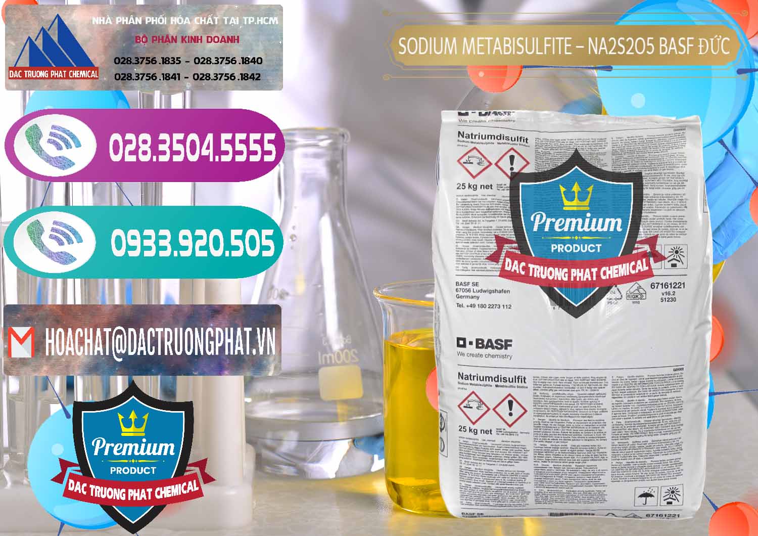 Nơi phân phối _ bán Sodium Metabisulfite - NA2S2O5 Food Grade BASF Đức Germany - 0143 - Cty bán và phân phối hóa chất tại TP.HCM - hoachatxulynuoc.com