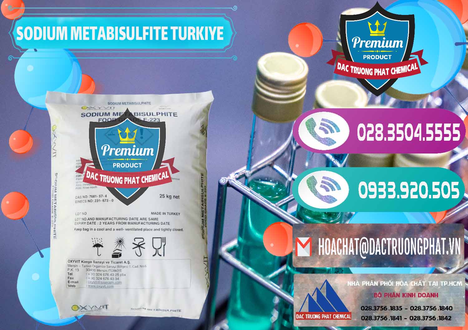 Đơn vị chuyên cung cấp và bán Sodium Metabisulfite - NA2S2O5 Food Grade E-223 Thổ Nhĩ Kỳ Turkey - 0413 - Nơi chuyên phân phối ( cung ứng ) hóa chất tại TP.HCM - hoachatxulynuoc.com