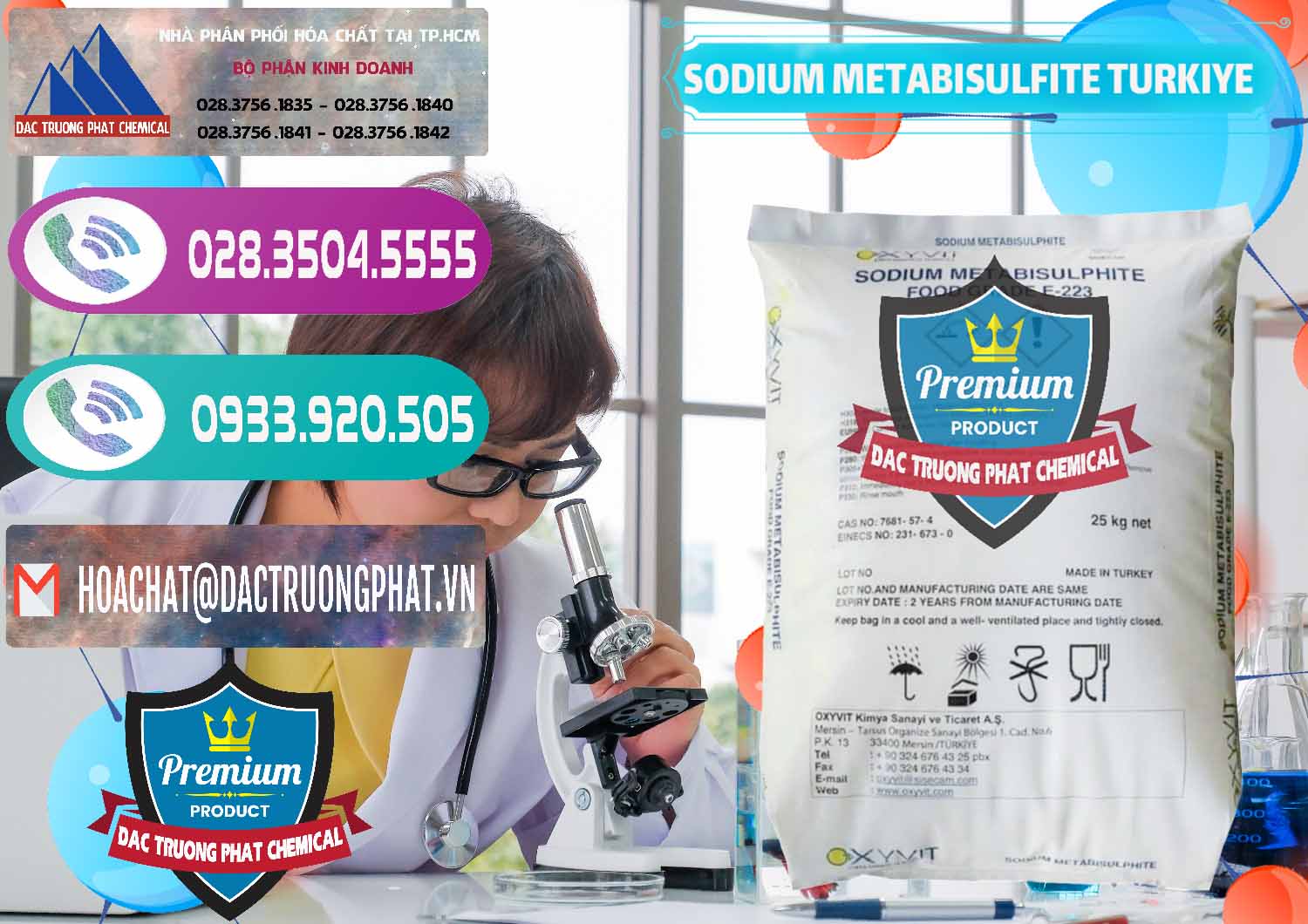 Đơn vị cung cấp - bán Sodium Metabisulfite - NA2S2O5 Food Grade E-223 Thổ Nhĩ Kỳ Turkey - 0413 - Công ty kinh doanh _ cung cấp hóa chất tại TP.HCM - hoachatxulynuoc.com