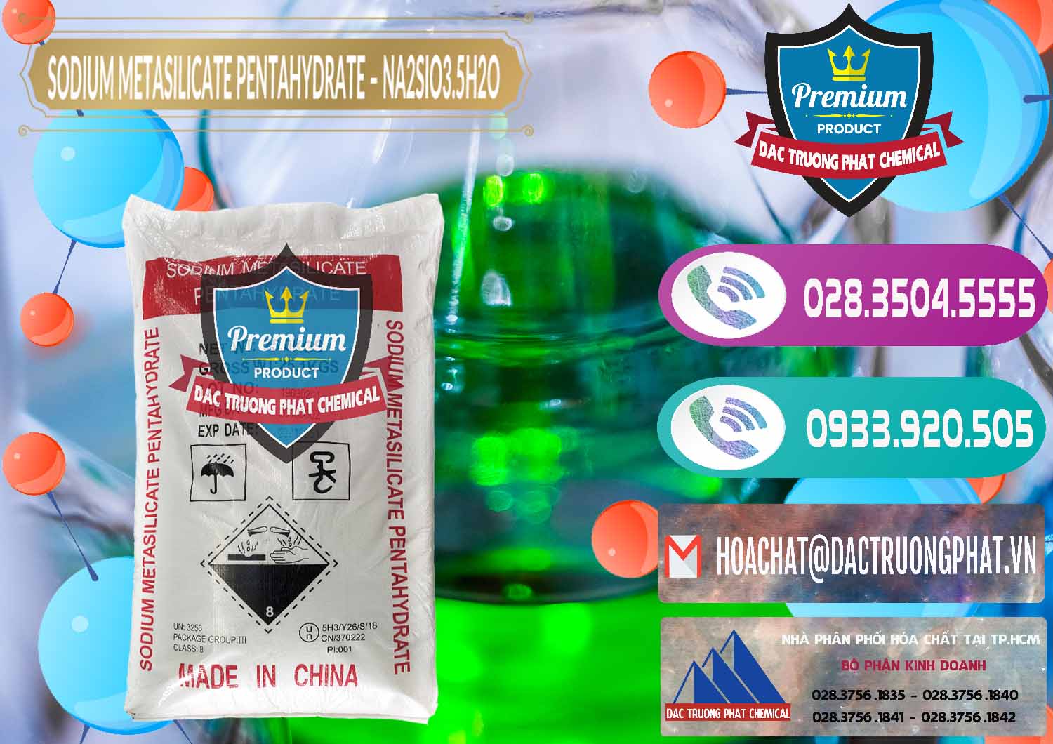 Cty cung cấp _ bán Sodium Metasilicate Pentahydrate – Silicate Bột Trung Quốc China - 0147 - Chuyên kinh doanh và cung cấp hóa chất tại TP.HCM - hoachatxulynuoc.com