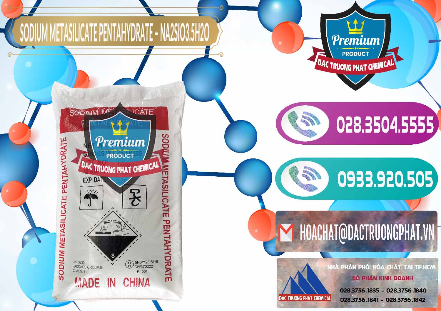 Nơi bán _ cung cấp Sodium Metasilicate Pentahydrate – Silicate Bột Trung Quốc China - 0147 - Đơn vị nhập khẩu - phân phối hóa chất tại TP.HCM - hoachatxulynuoc.com