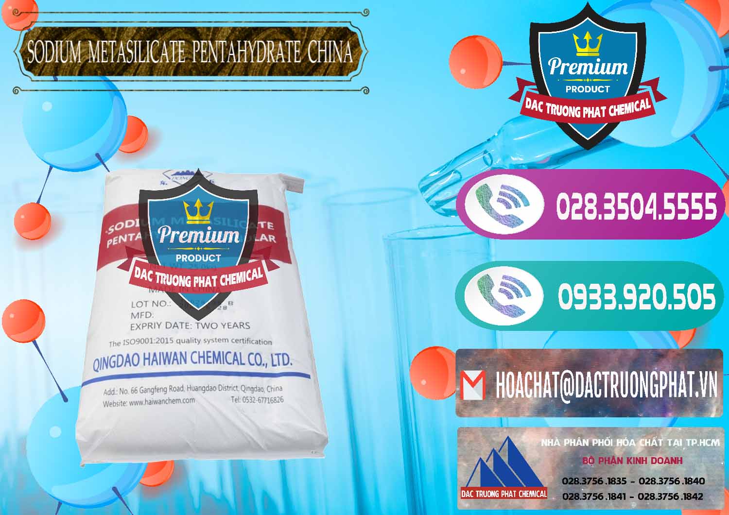 Công ty cung cấp ( bán ) Sodium Metasilicate Pentahydrate – Silicate Bột Qingdao Trung Quốc China - 0452 - Cty kinh doanh và cung cấp hóa chất tại TP.HCM - hoachatxulynuoc.com